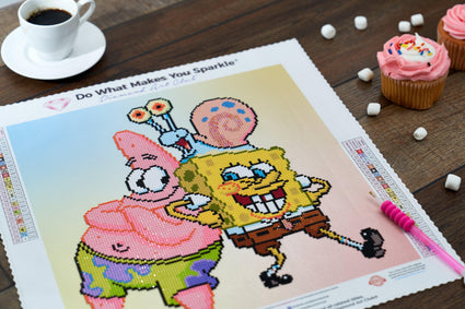 Jual SpongeBob Diamond Painting Kit Cartoon Edition Lukis Berlian Mainan -  SpongeBob-M01 - Kab. Tangerang - Toybebe