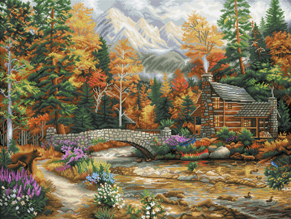 Diamond Painting Call of the Wild 36.6" x 27.6″ (93cm x 70cm) / Square with 55 Colors including 2 ABs / 102,206