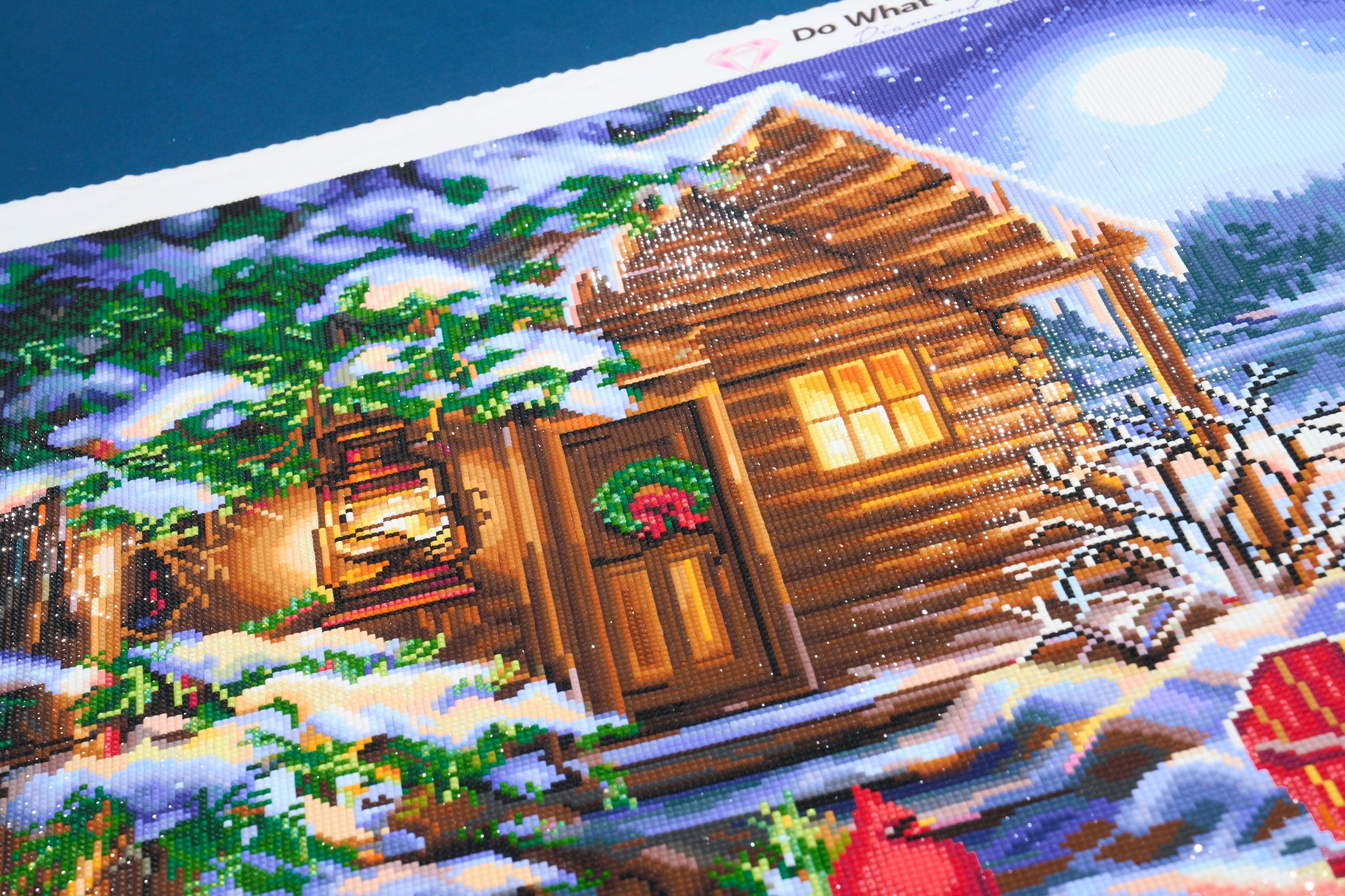 Christmas Tree Cabin by Diamond Art Club deals