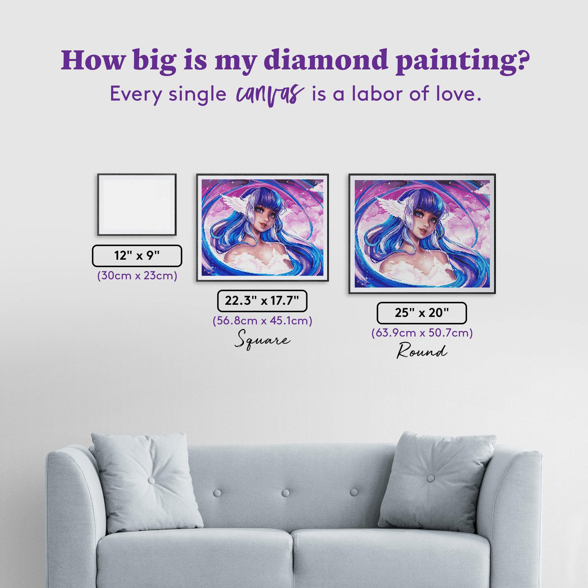 Diamond Painting Cloud Angel