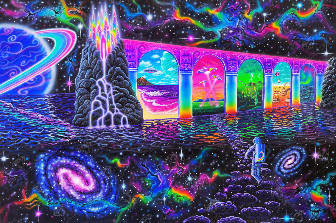 Cosmic Dreams Glitter Shapes, Hobby Lobby