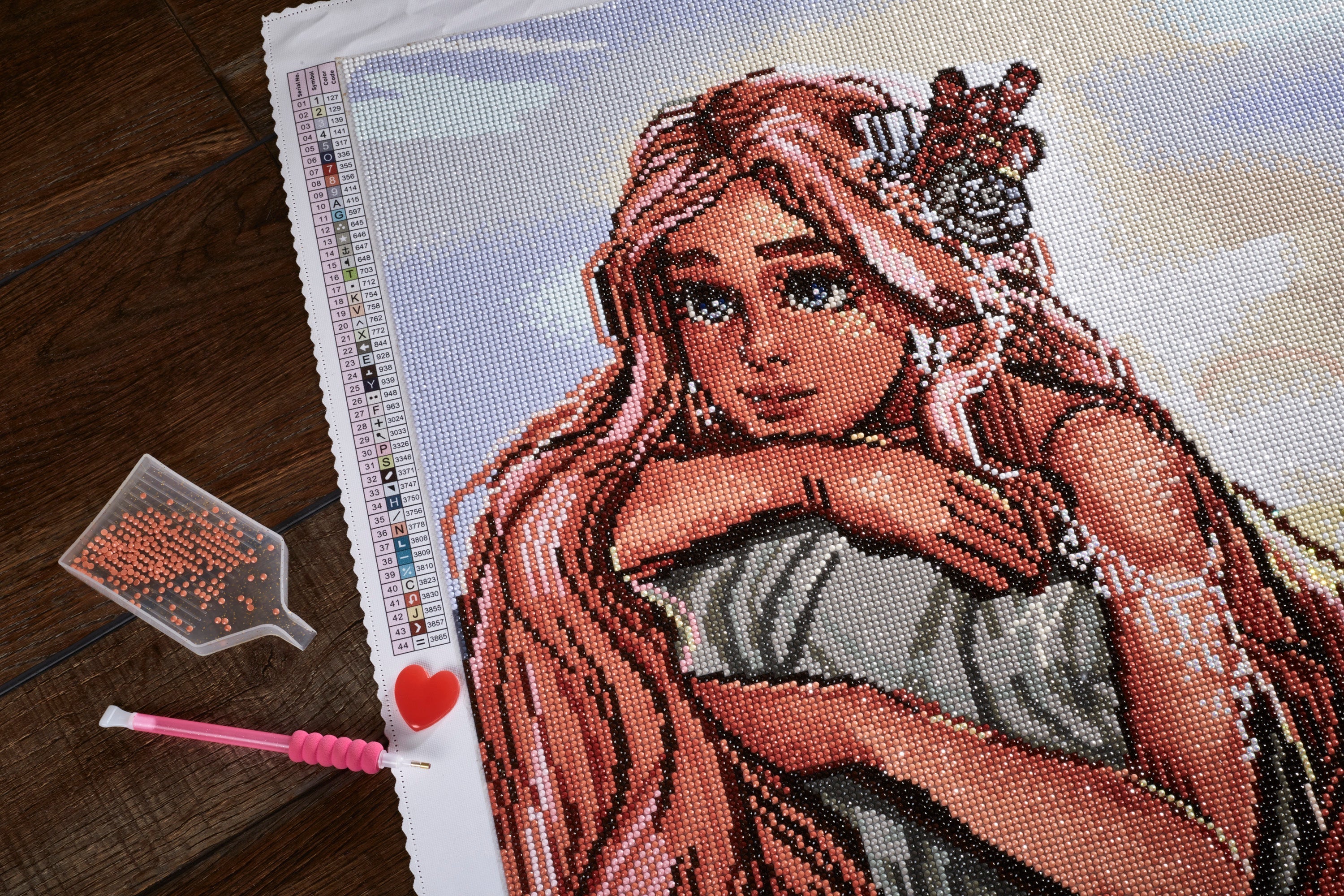 Merida Princess Full Round Diamond Painting Kit For Adults And Kids