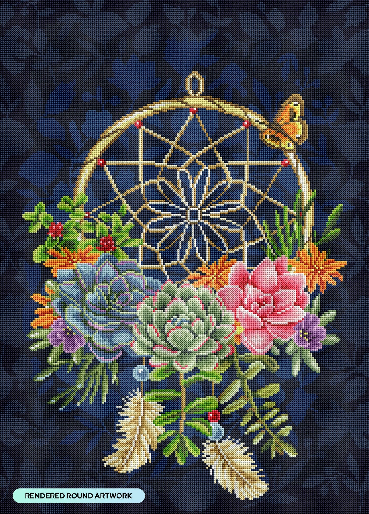 Diamond Painting Desert Bloom Dreamcatcher