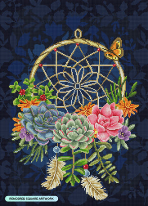 Diamond Painting Desert Bloom Dreamcatcher