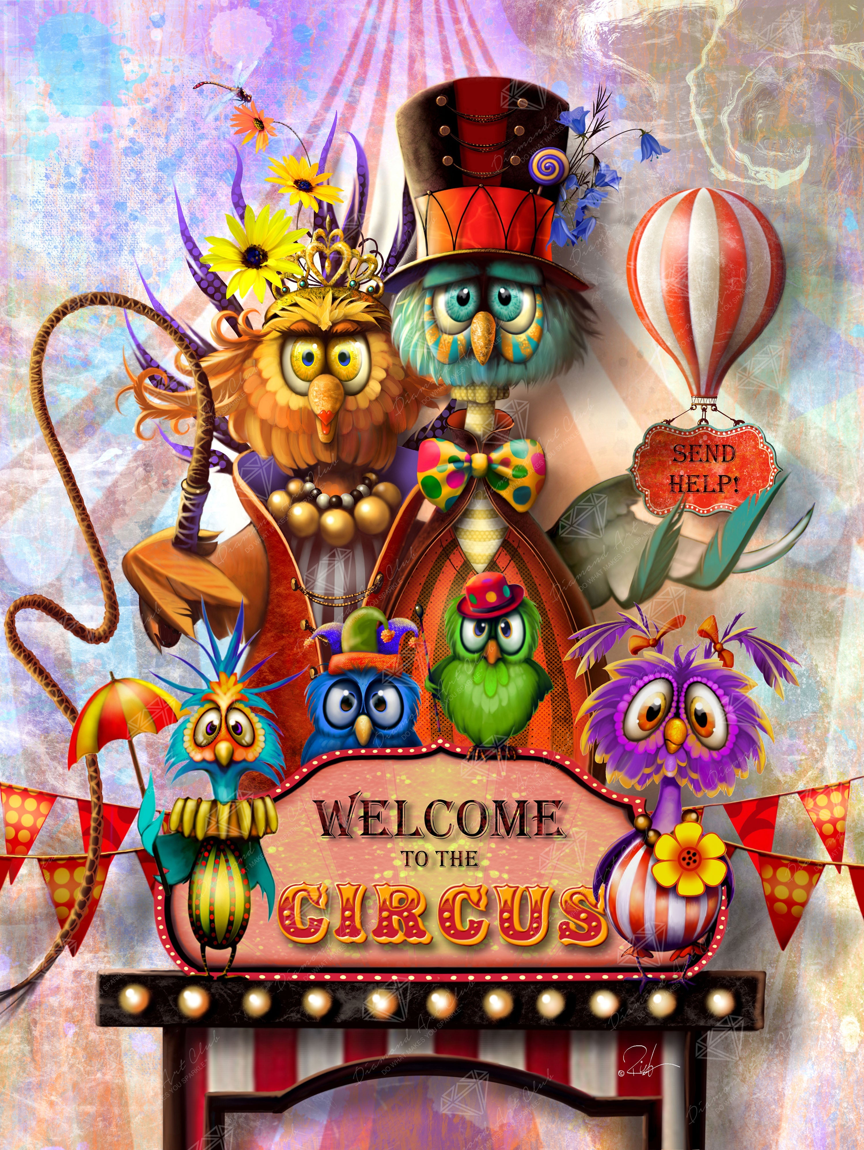 Diamond Art Club authentic Family Circus