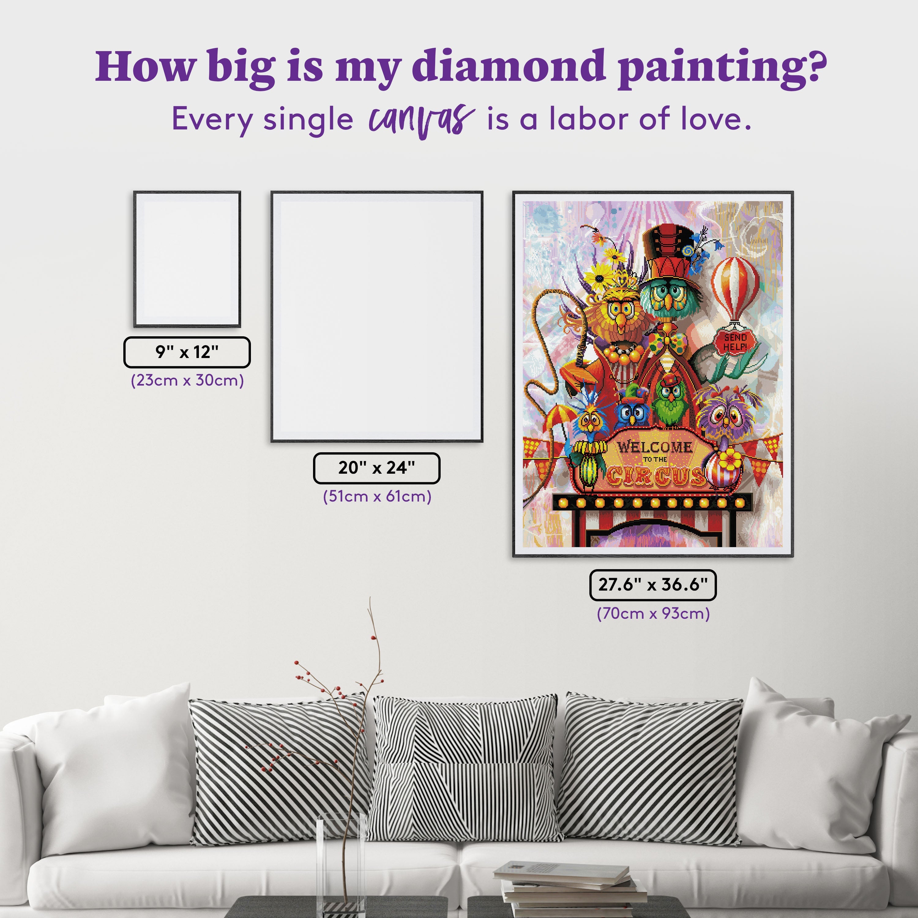 Diamond Art Club Family online Circus