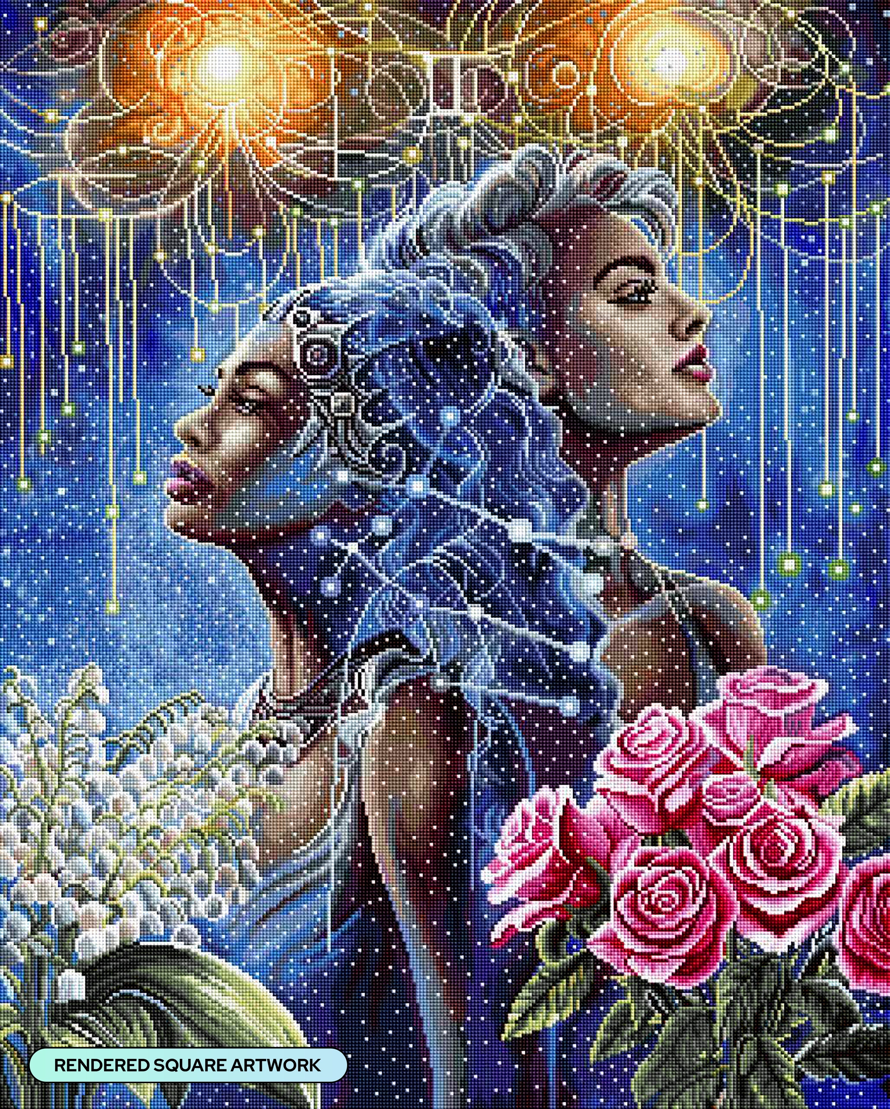 Gemini Josephine Wall Diamond good Art Club Diamond Painting