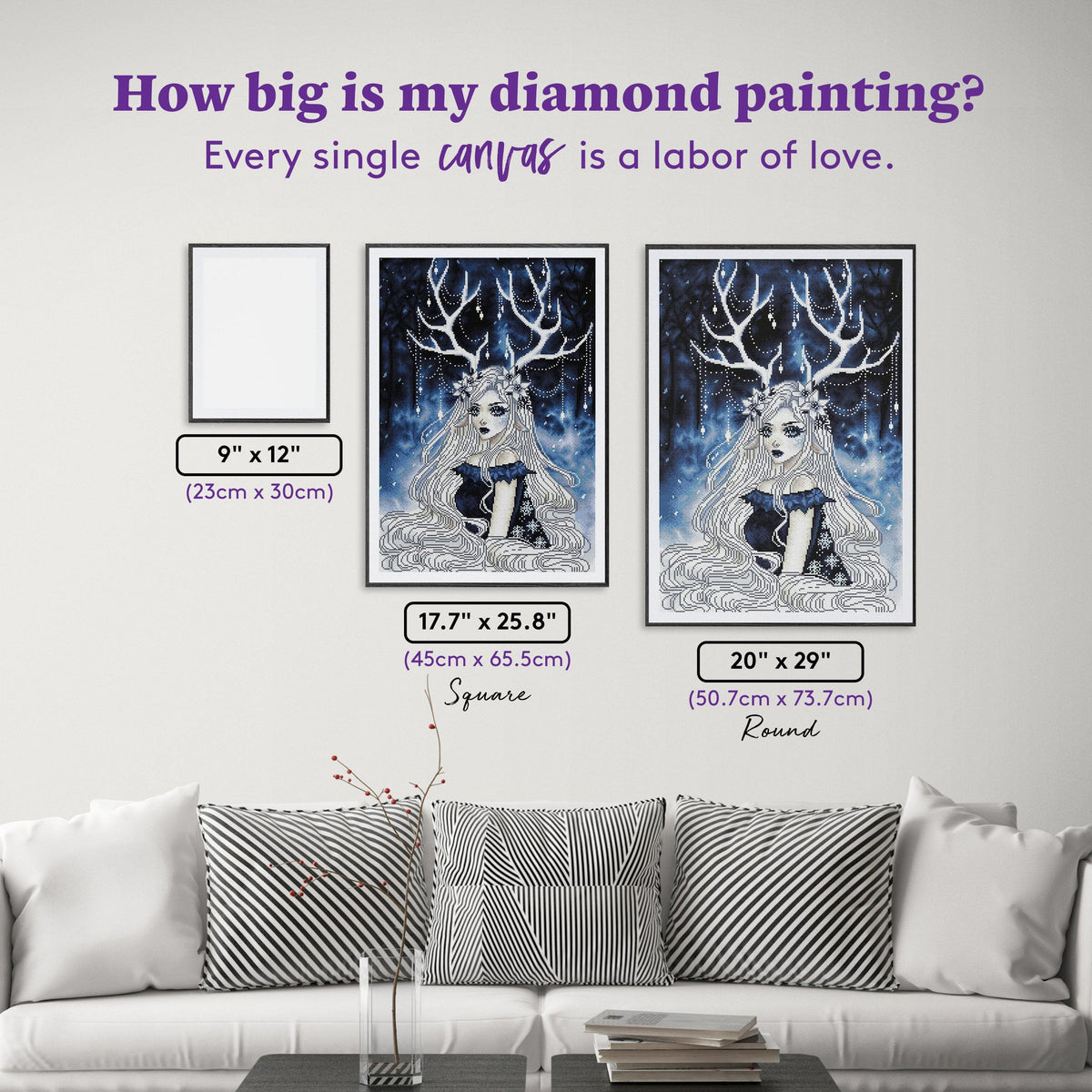 Diamond Painting Guardian of the Winter Forest