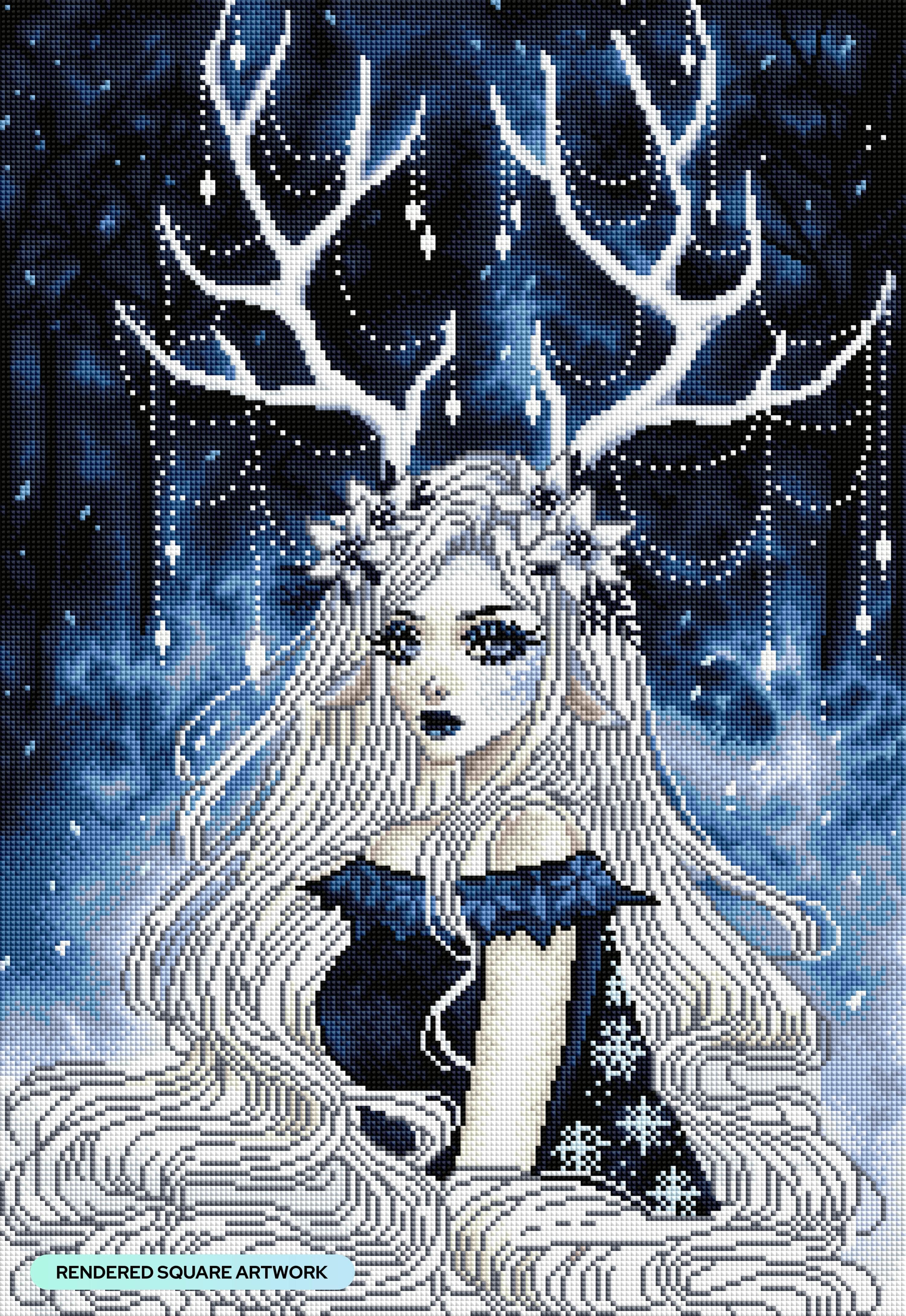 The Snow Queen Diamond Art Club outlet Painting