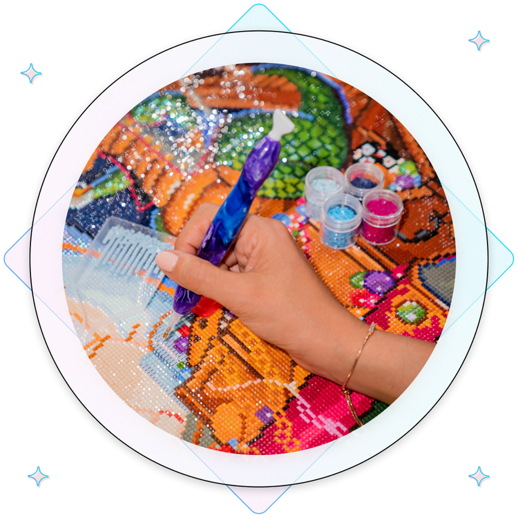 5d Diamond Painting Kits Perfect For 7~15+ Years Old Or - Temu Mexico