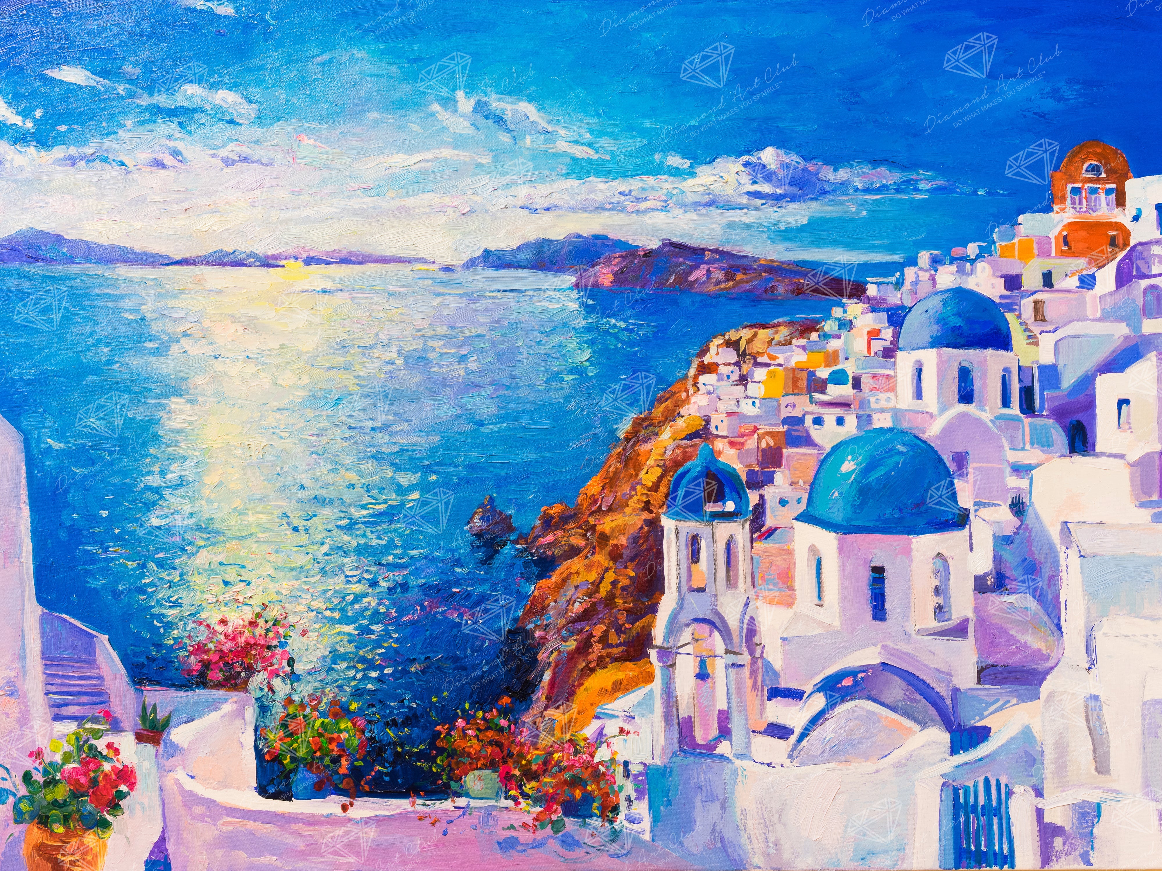 Diamond Art Club IN SANTORINI By outlets Ivailo Nikolov