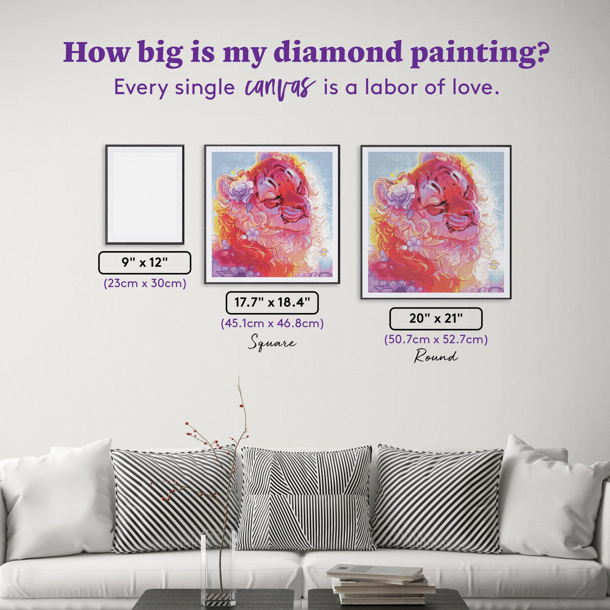 Diamond Painting Letting Go