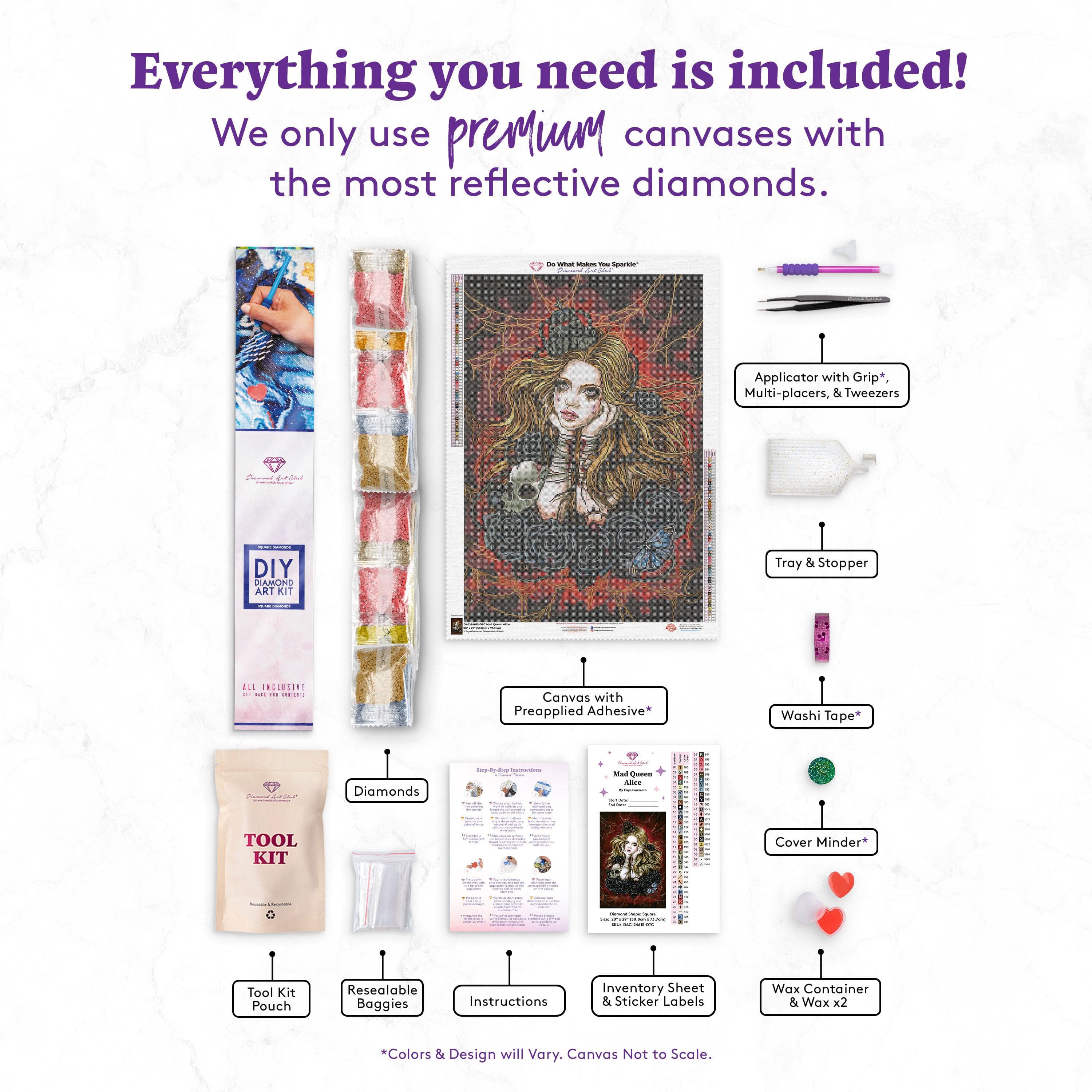 Diamond Art Club Alice Diamond Painting Kit
