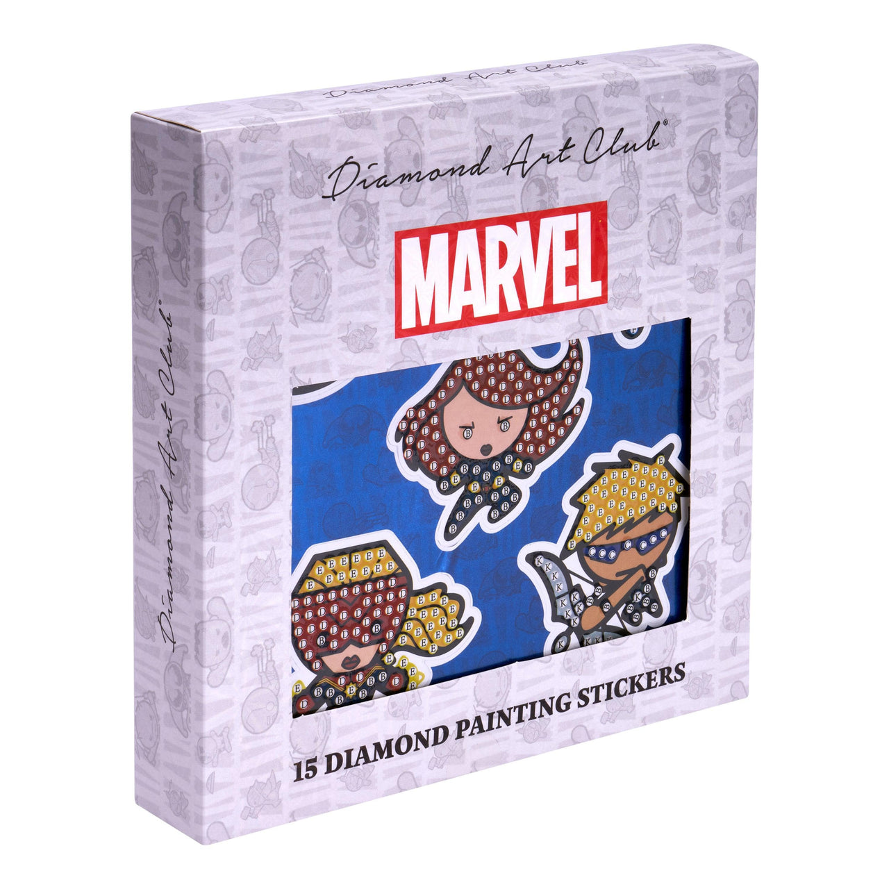 16pcs Marvel Superhero 5d Diamond Painting Stickers Kits Arts & Crafts For  Kids Diy Diamond Mosaic Sticker For Phone Laptop Water Bottle