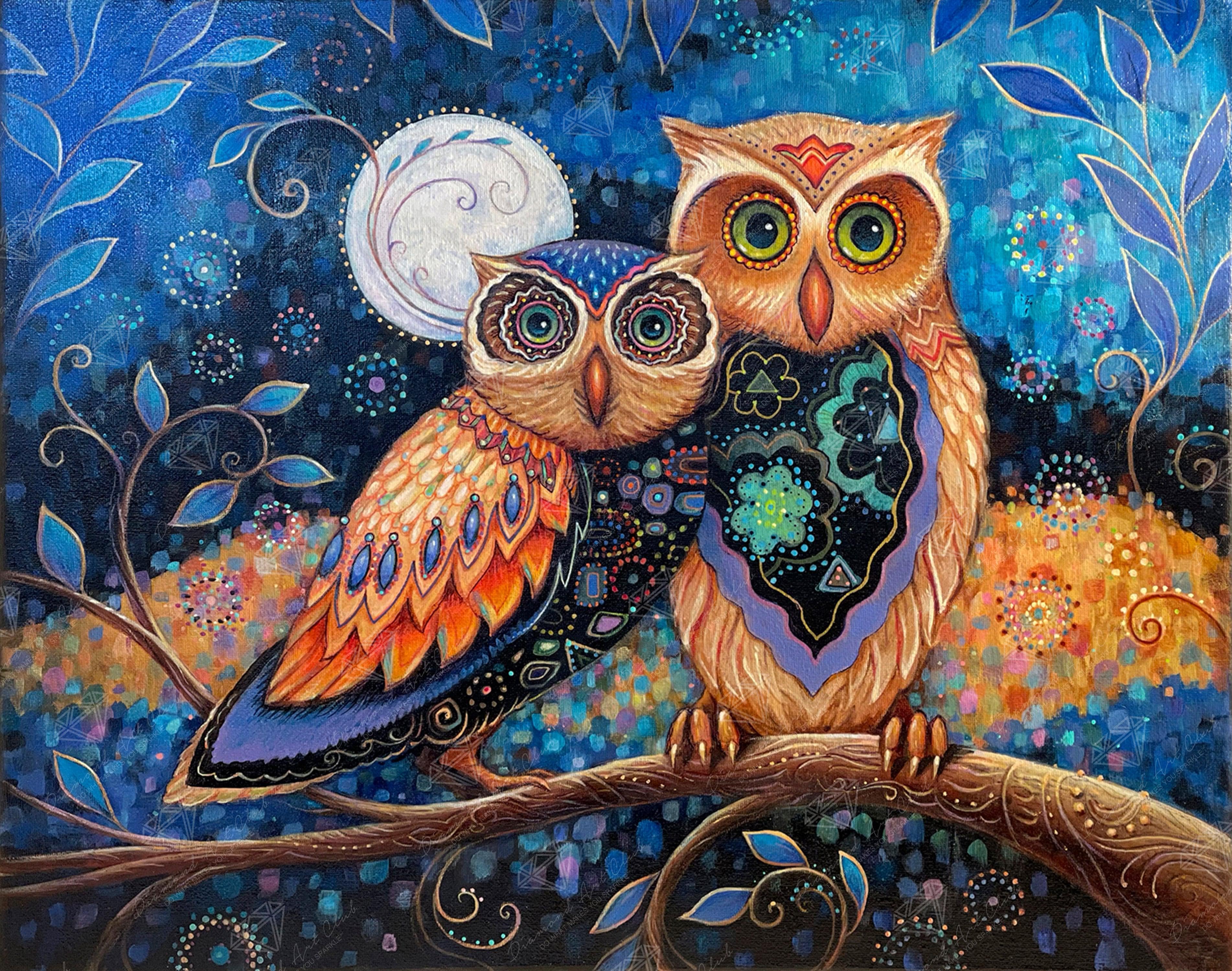 Mother owl Diamond art hotsell club