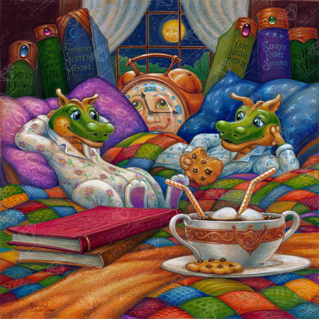 Pajama good Time diamond painting