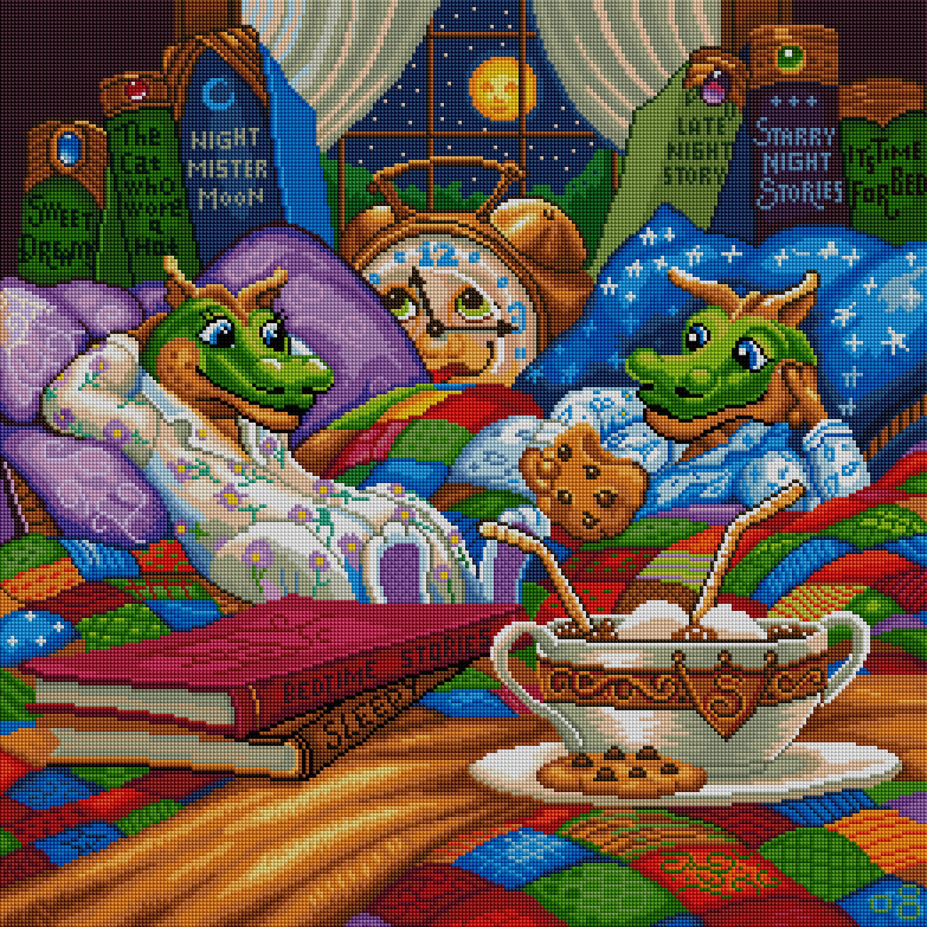 Pajama Time diamond cheapest painting