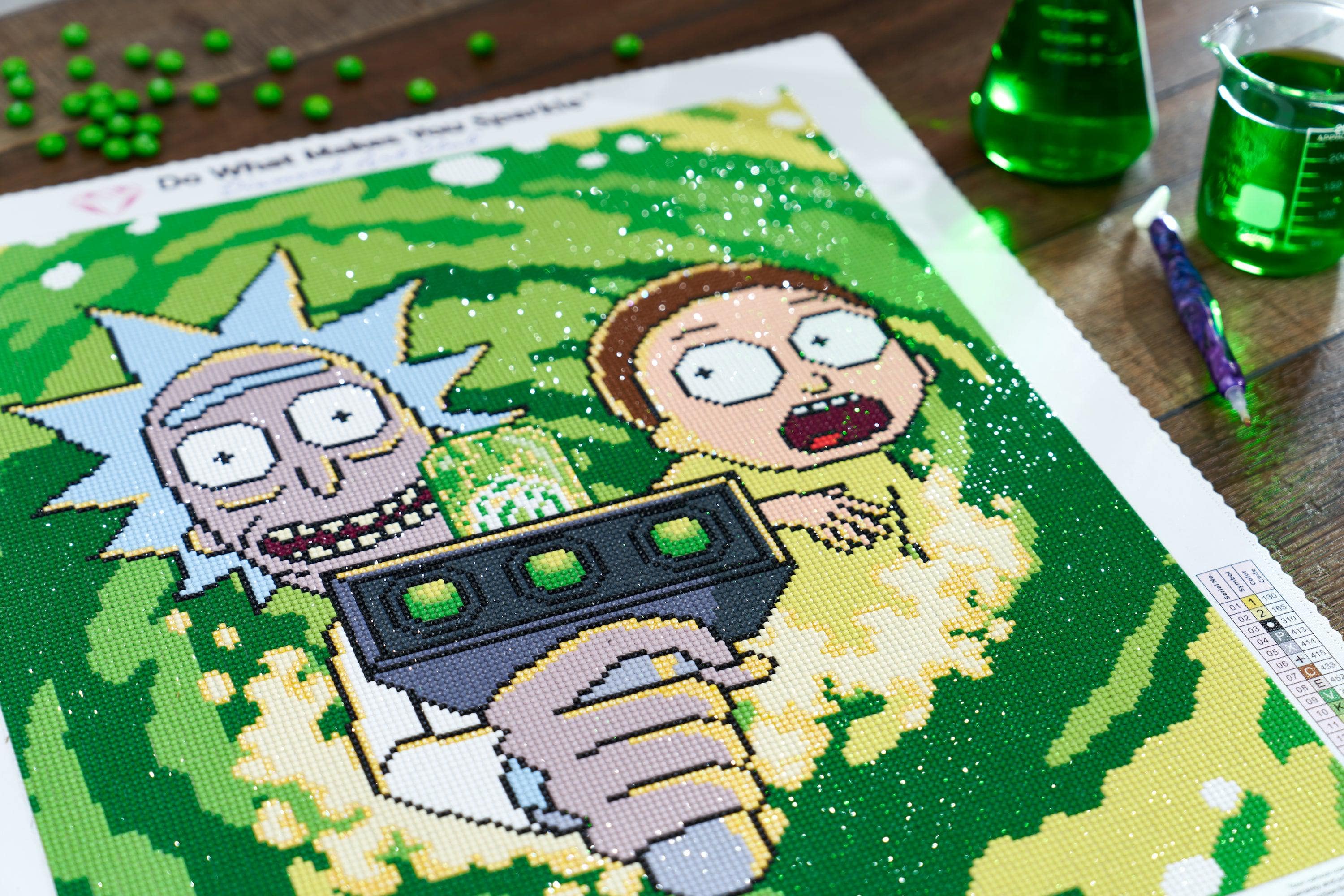 Rick and morty painting - Housewares