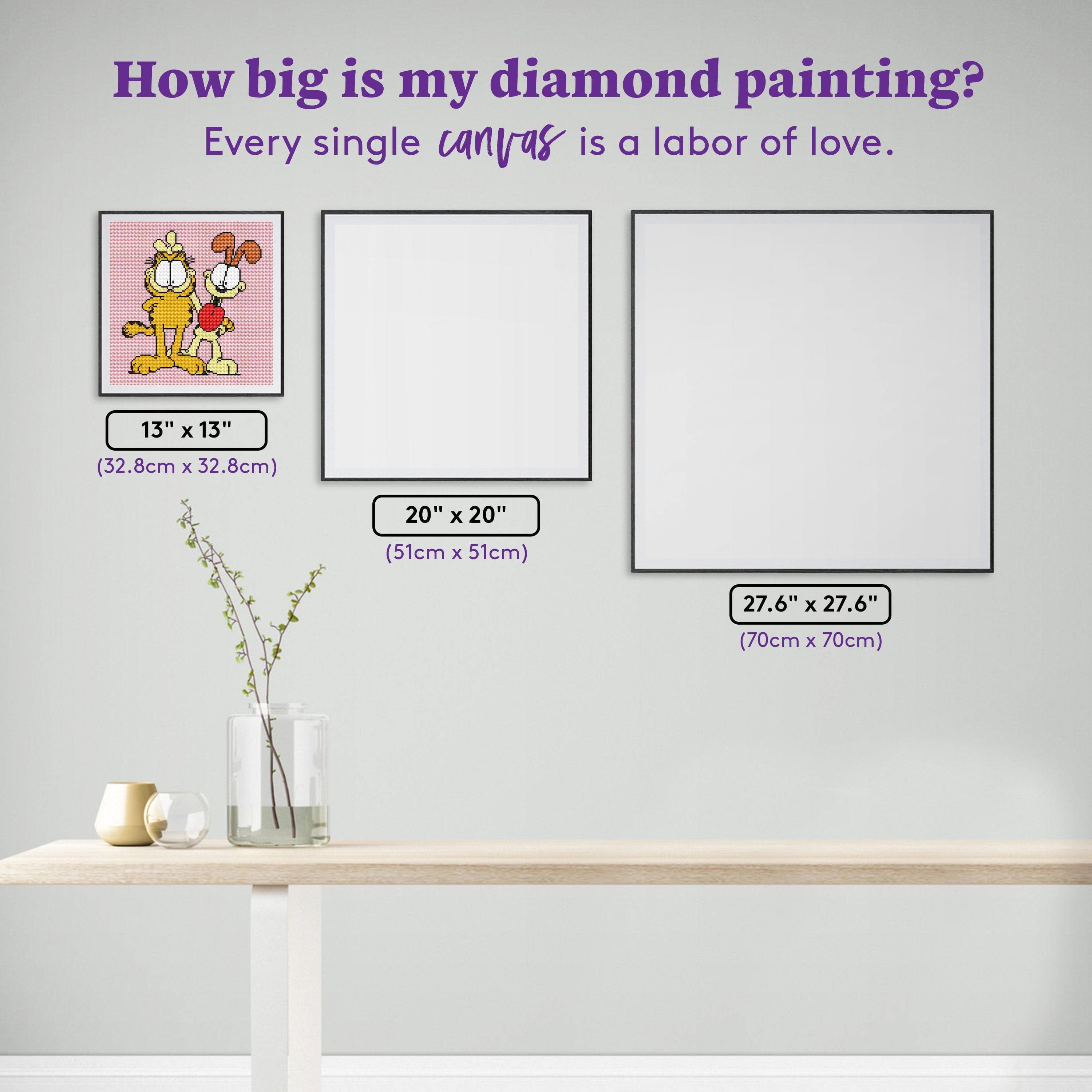 Say Cheese Garfield Diamond Painting | Diamond Art Club®