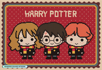 Harry Potter Merch: Harry Potter Diamond Painting Kits