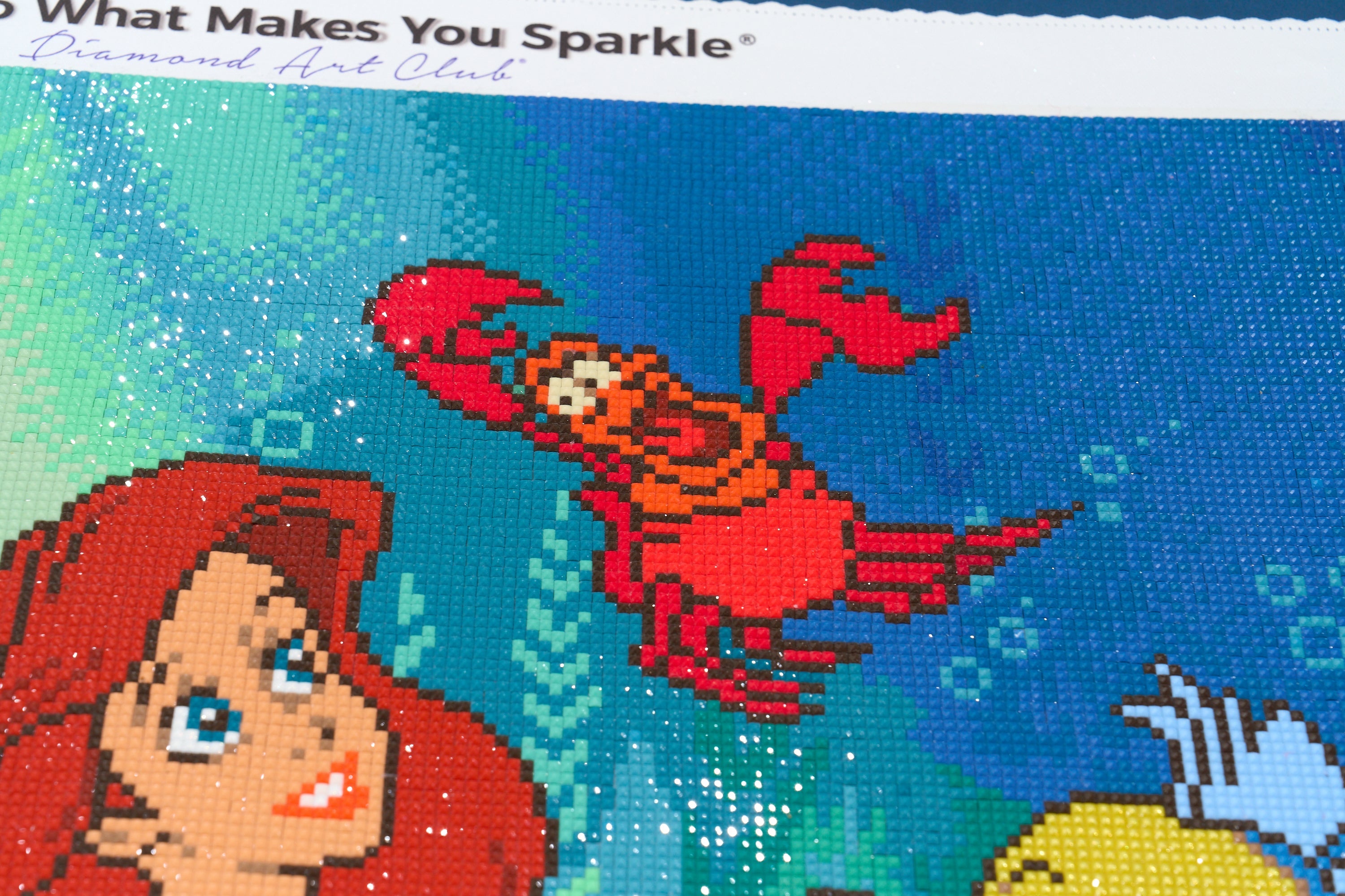 2024 Diamond art club The little mermaid