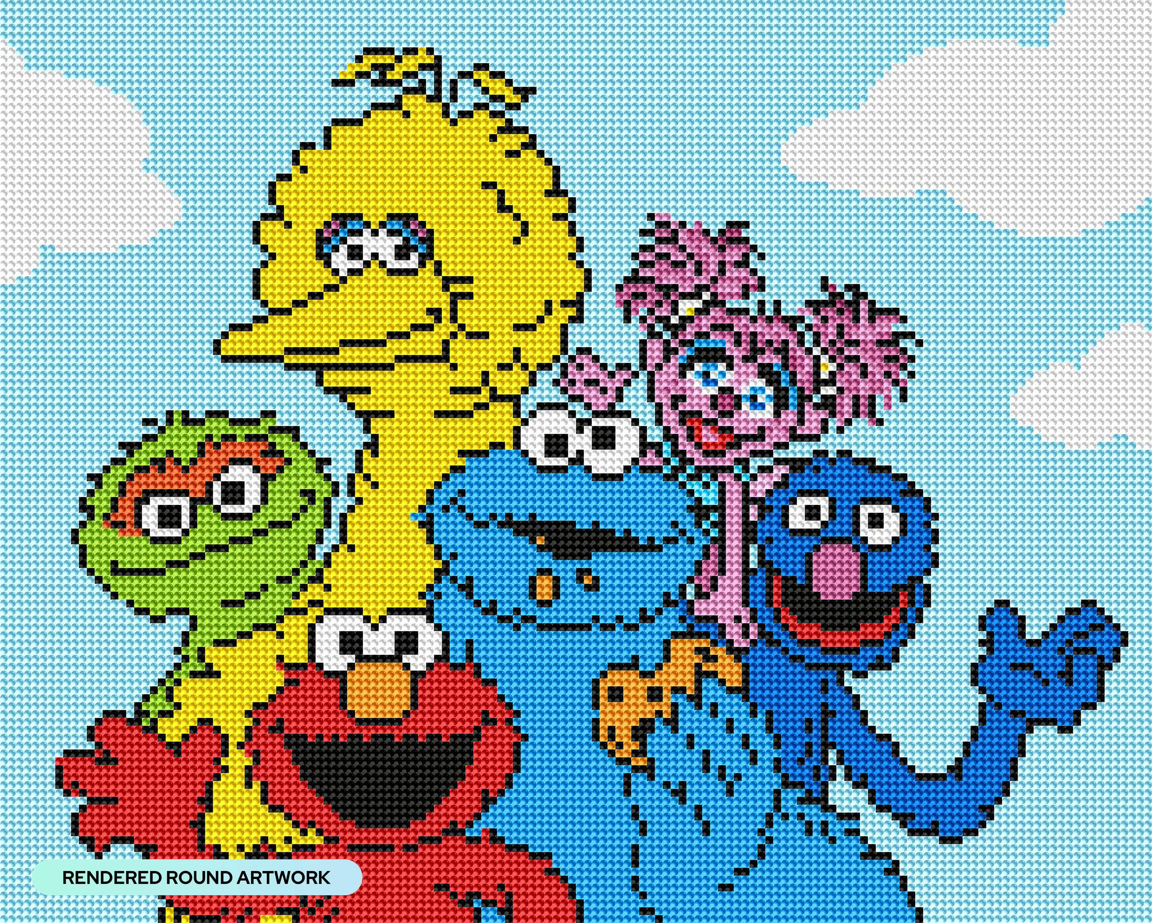 Sesame Street Friends Diamond Art Club