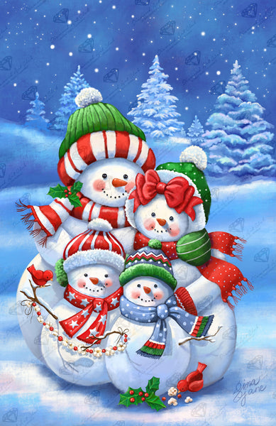 Jolly Snowman – Diamond Art Club