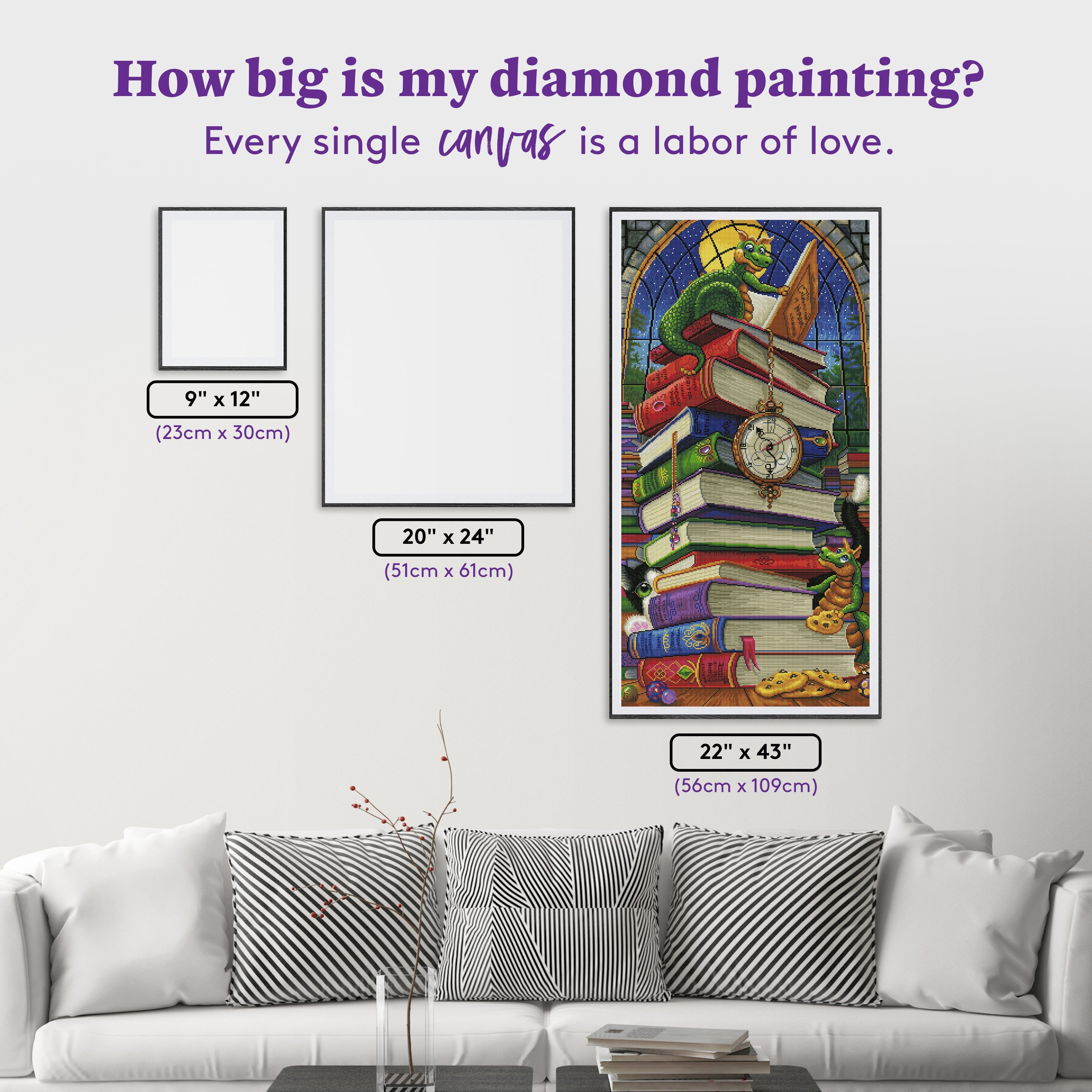 Deals So Many Books, So Little Time diamond painting