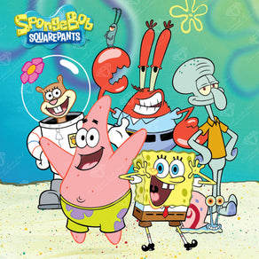 Diamond Painting SpongeBob and Friends 22" x 22″ (56cm x 56cm) / Square with 37 Colors including 3 ABs / 48,841