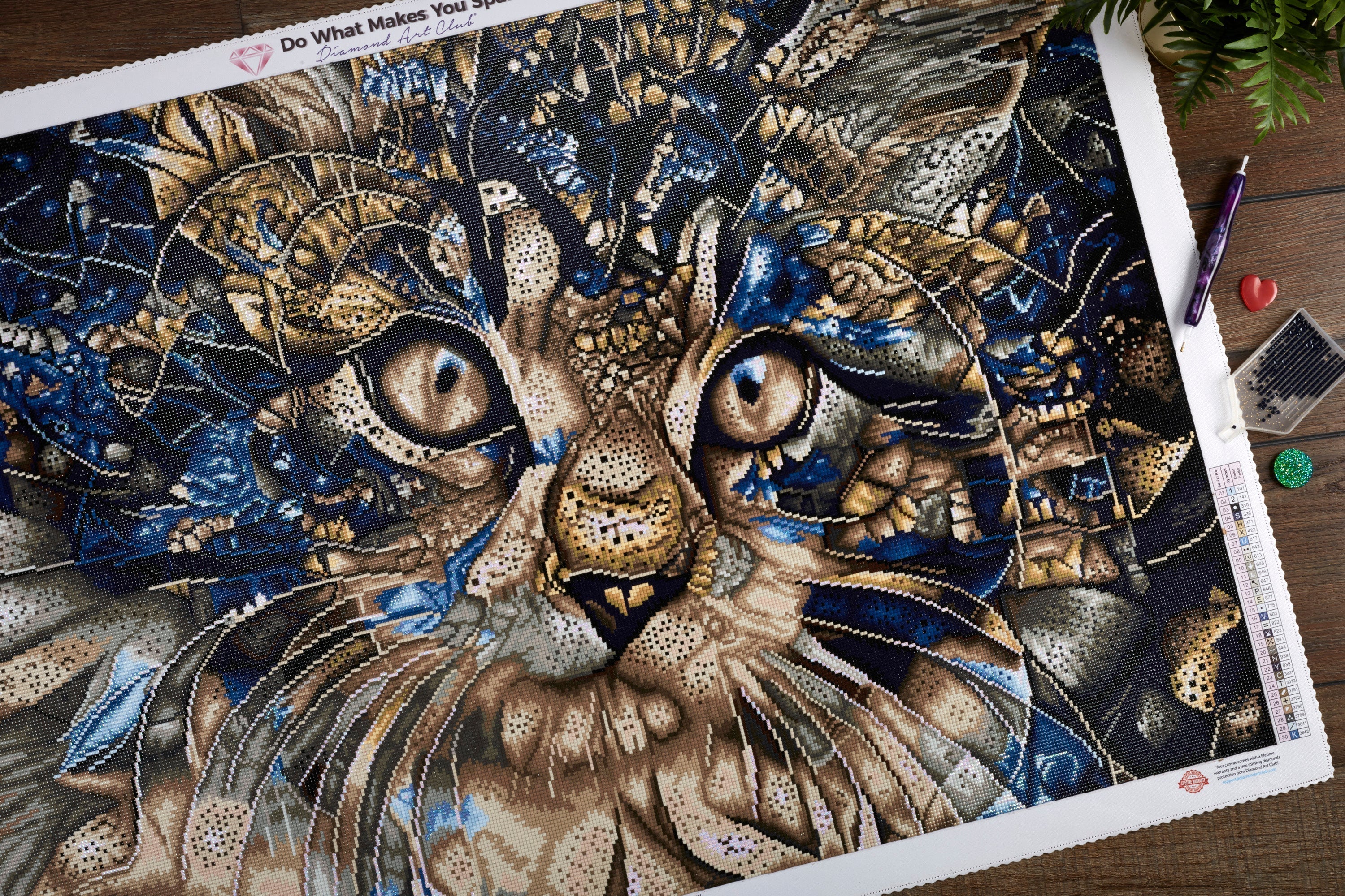 Abstract Cat – Diamond Art Club
