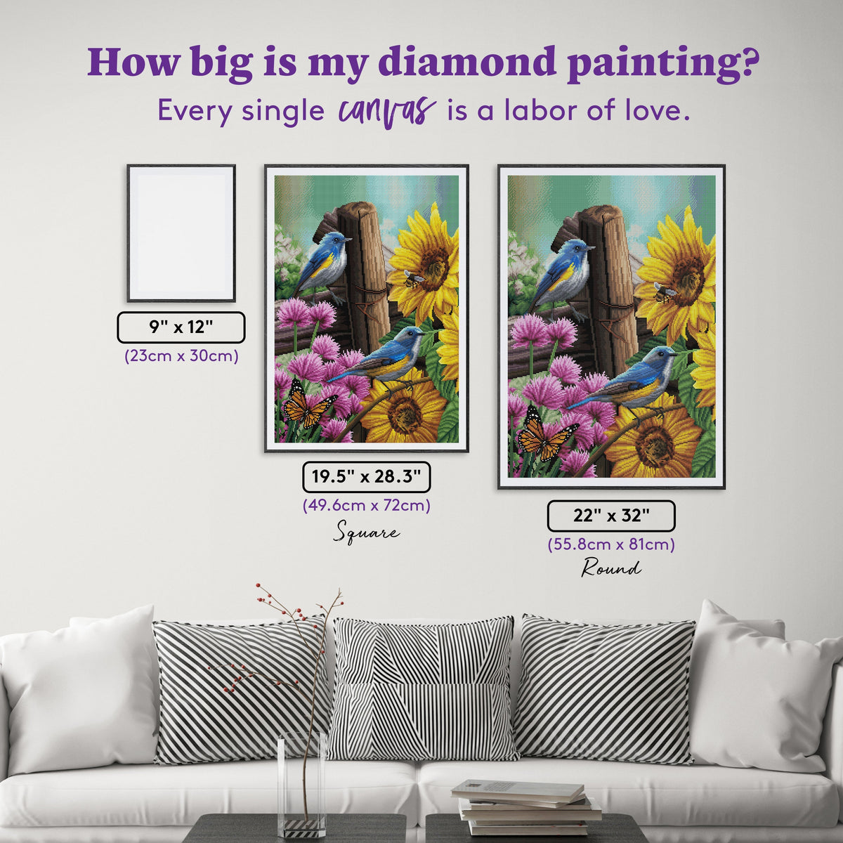 Diamond Painting Sunflower Garden