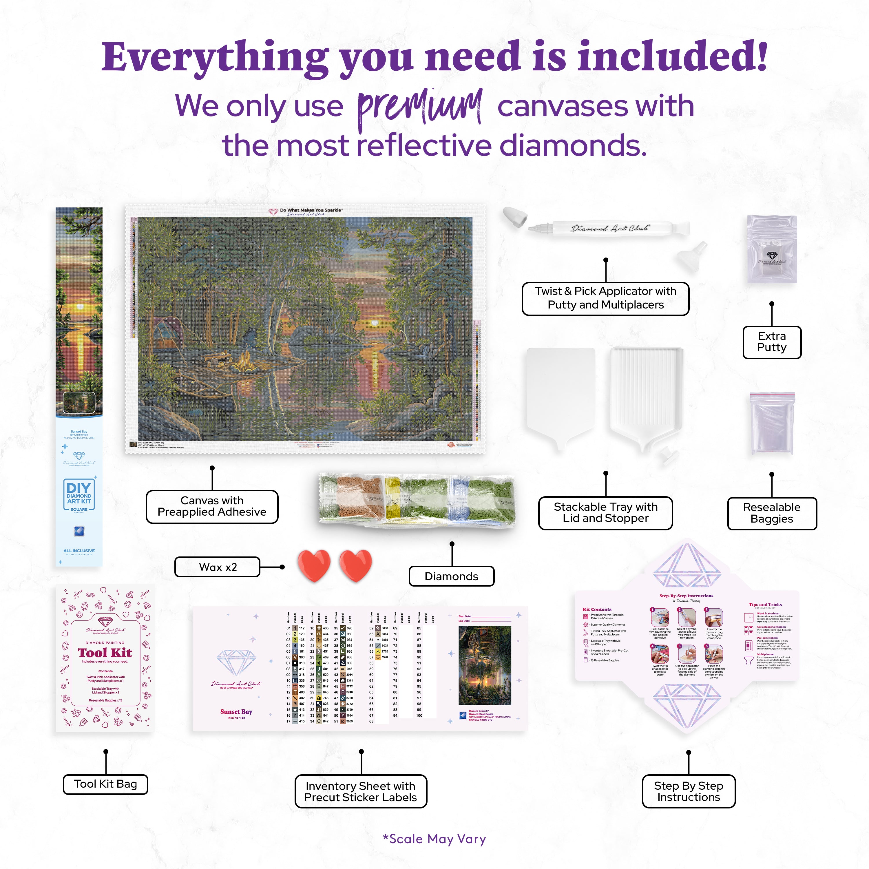 Diamond Art order Club Mystery - Kim Norlien