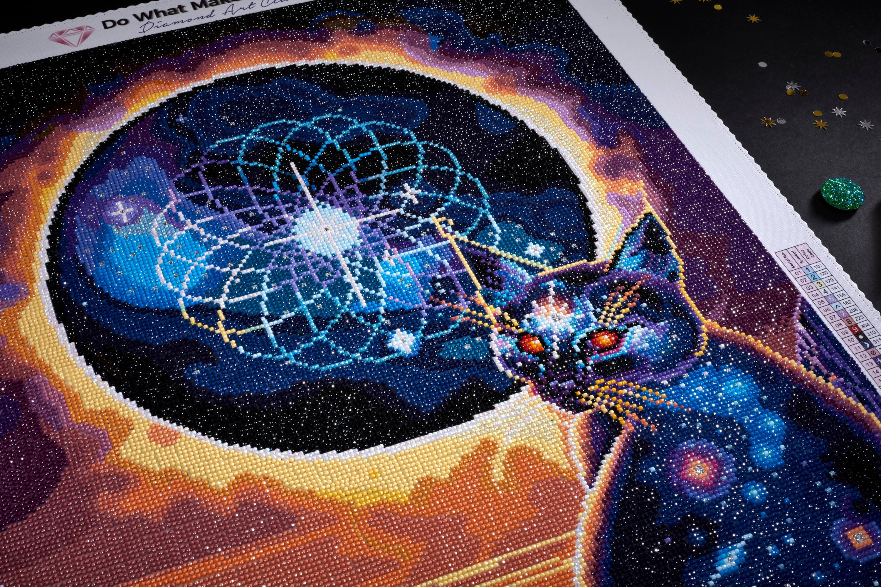 Galaxy Cat – Diamond Painting