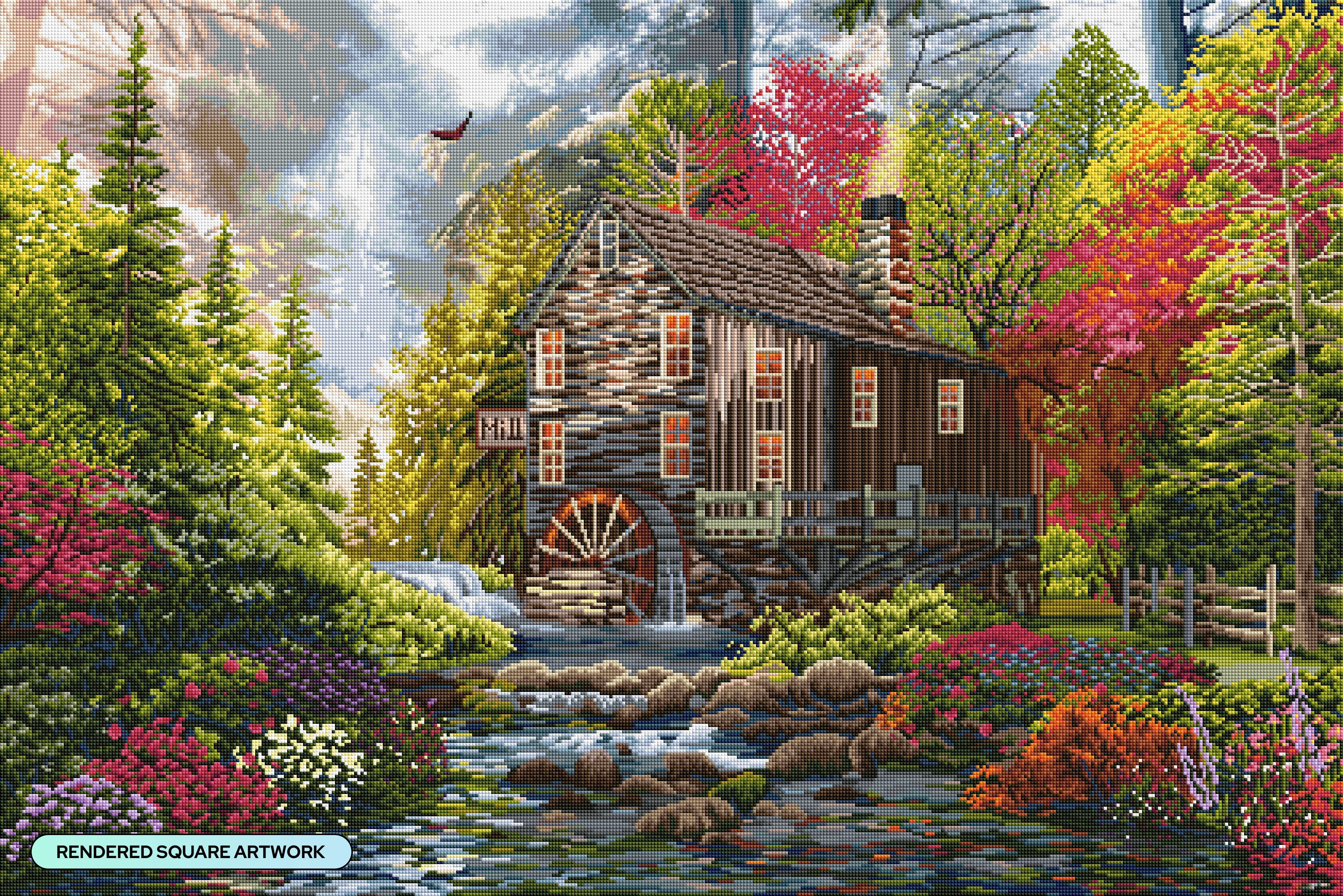 Diamond Art Club Old Sea Cottage store diamond painting kit