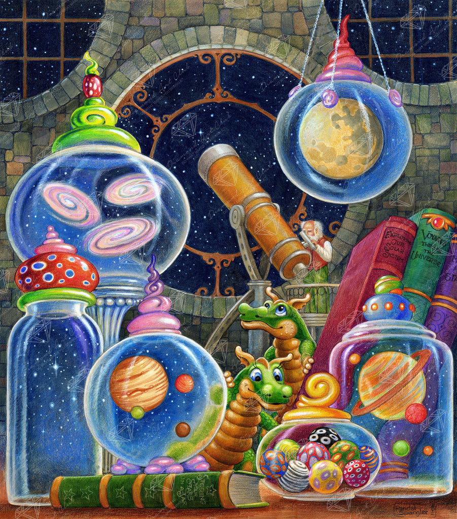 The Universe in a Jar by Randal 2024 Spangler Diamond Painting