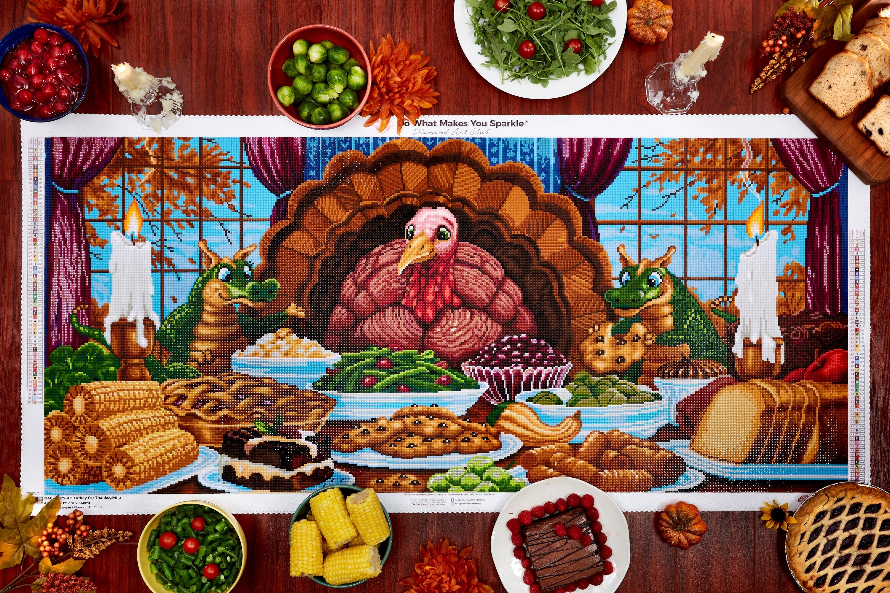 Diamond Art Club Turkey hot for Thanksgiving