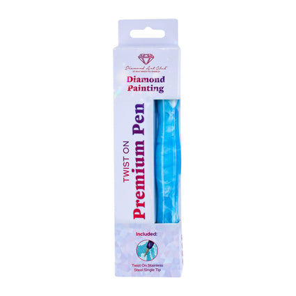 Diamond Painting Twist-On Dual-Threaded Premium Drill Pen – Caribbean Sky Swirl