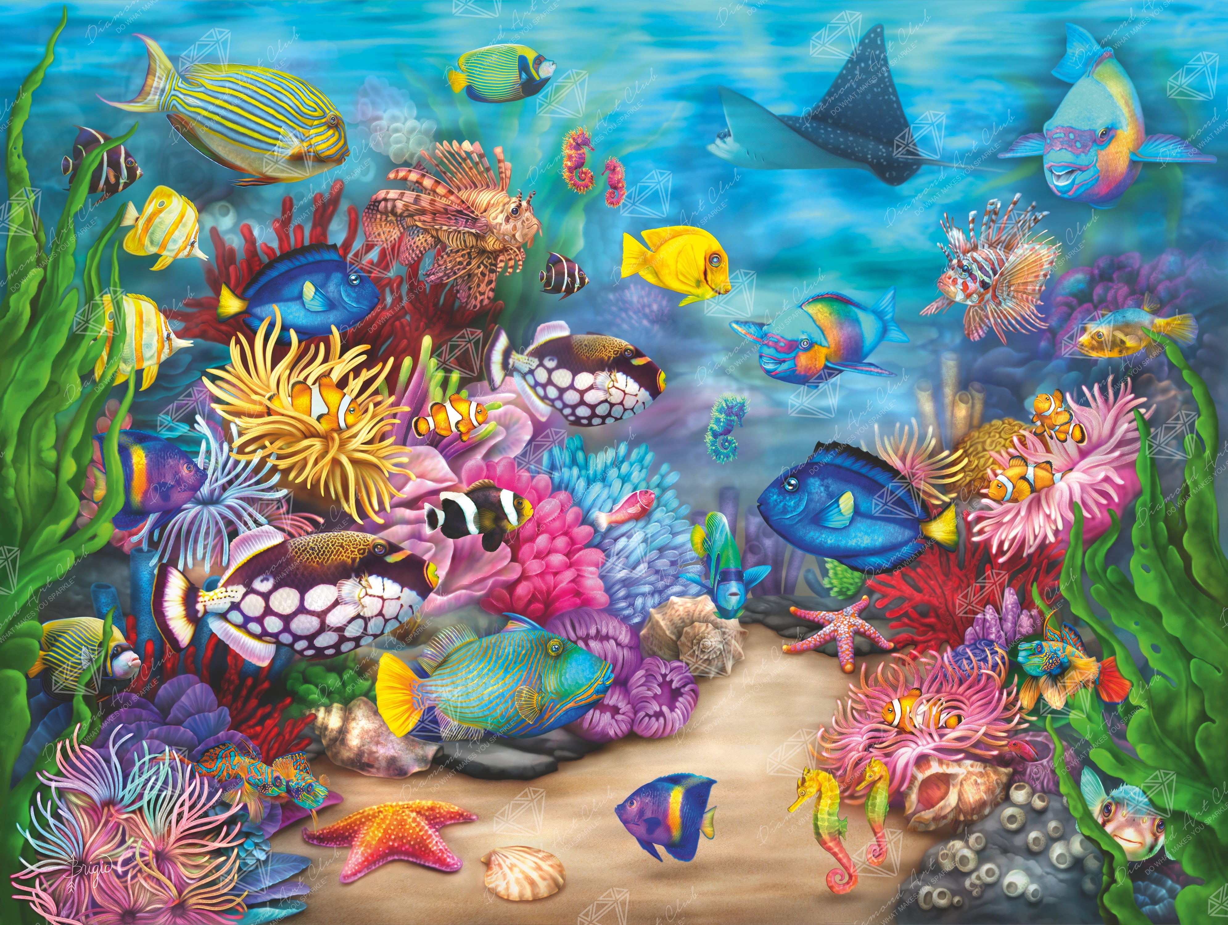 Underwater Diamond Art Club