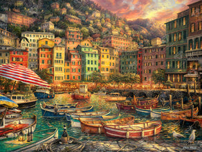 Diamond Painting Vibrant Italy 36.6" x 27.6″ (93cm x 70cm) / Square with 53 Colors including 2 ABs / 102,213