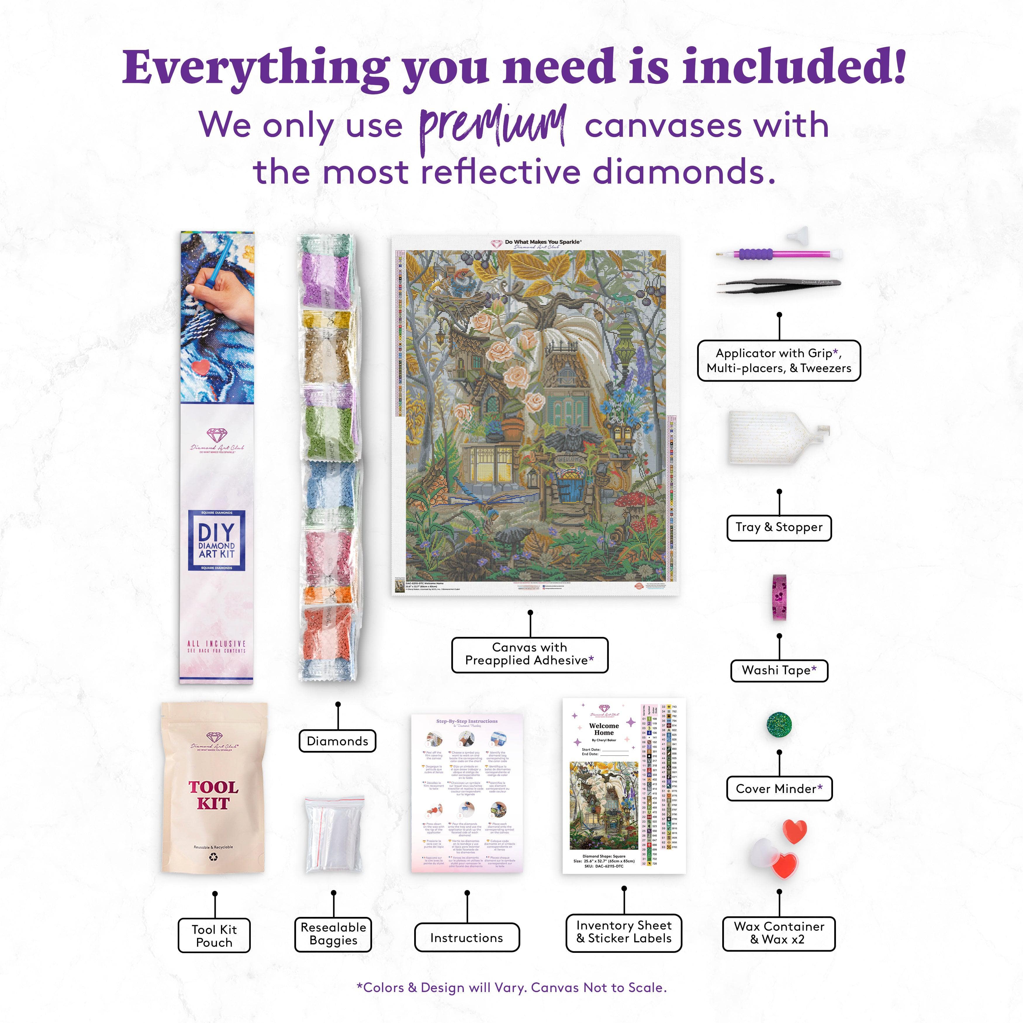 Welcome Friends Diamond Painting Kit (Full Drill)
