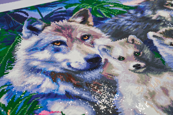 Wolf Family – Diamond Art Club