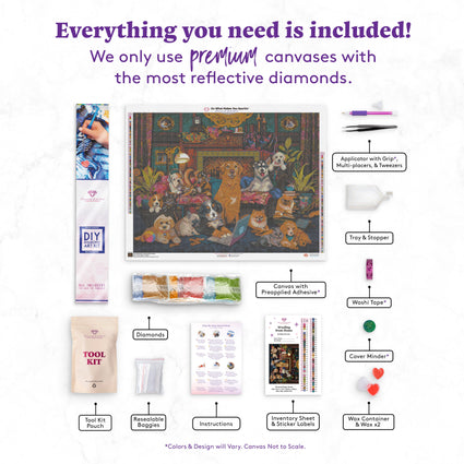 Large Diamond Painting Kits – Diamond Art Club
