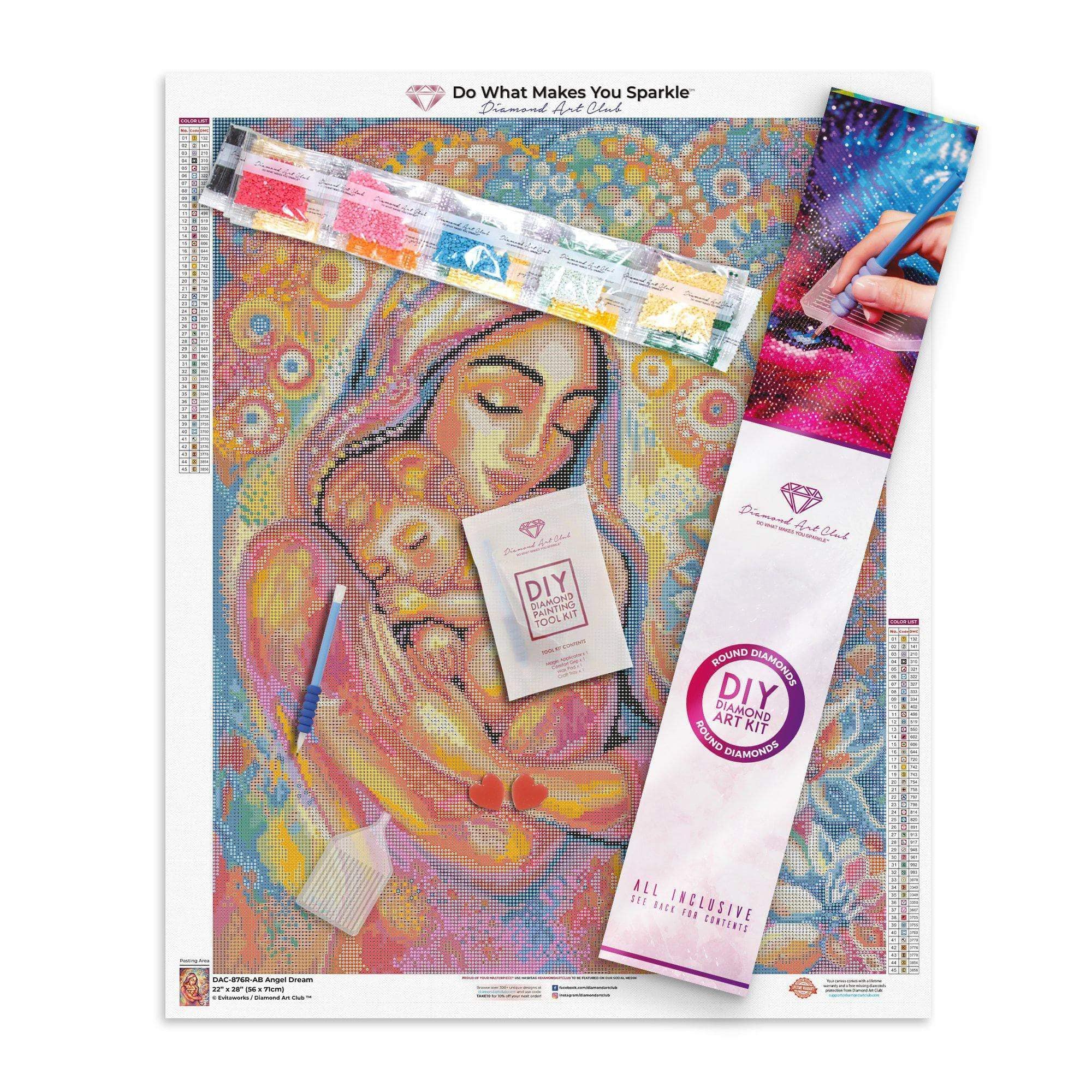 Diamond art club 2 store kits