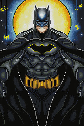 Diamond Painting Batman™ 20" x 30" (51cm x 76cm) / Square with 29 Colors including 3 ABs / 60,501