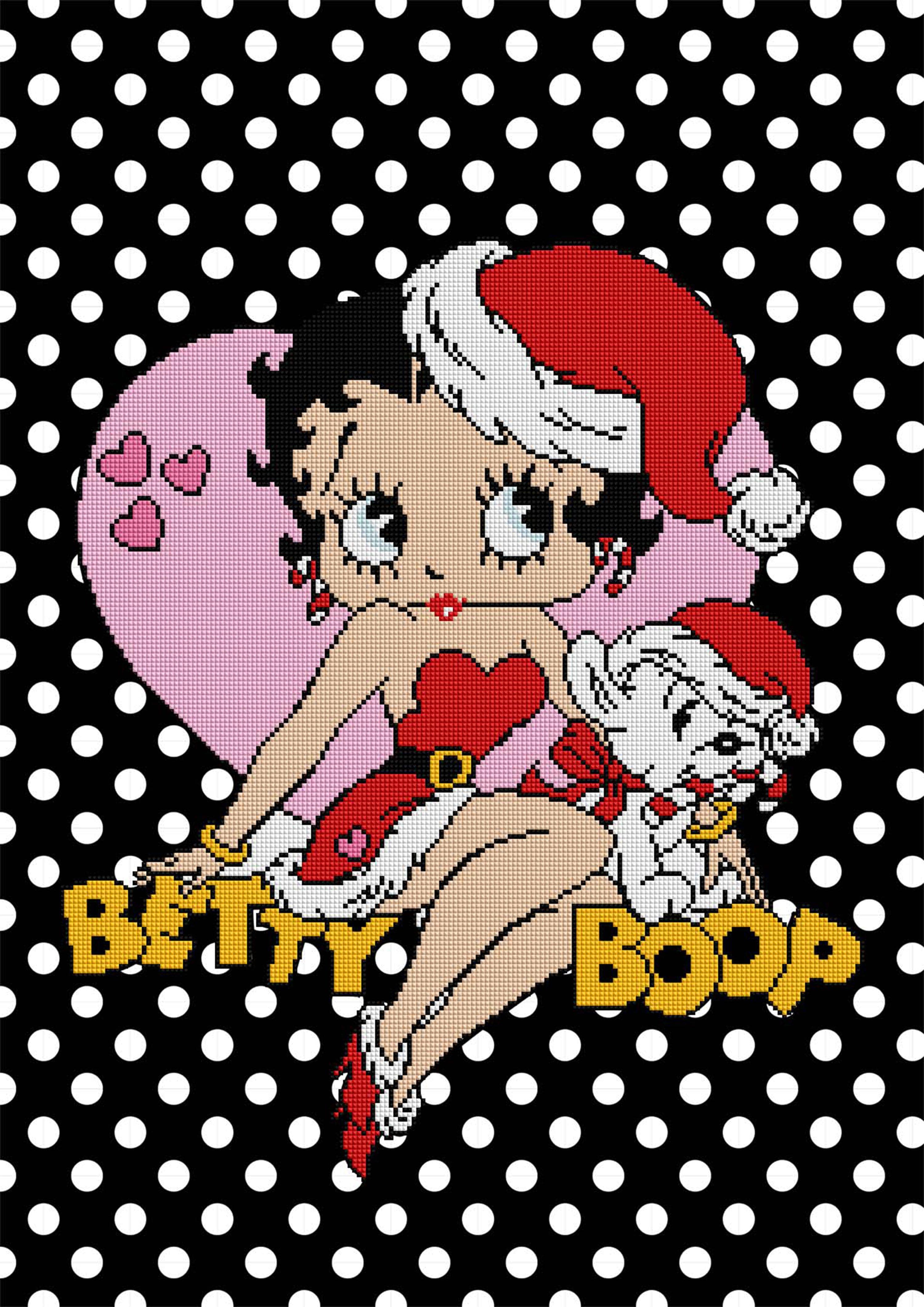 Partial Diamond art offers club Betty boop