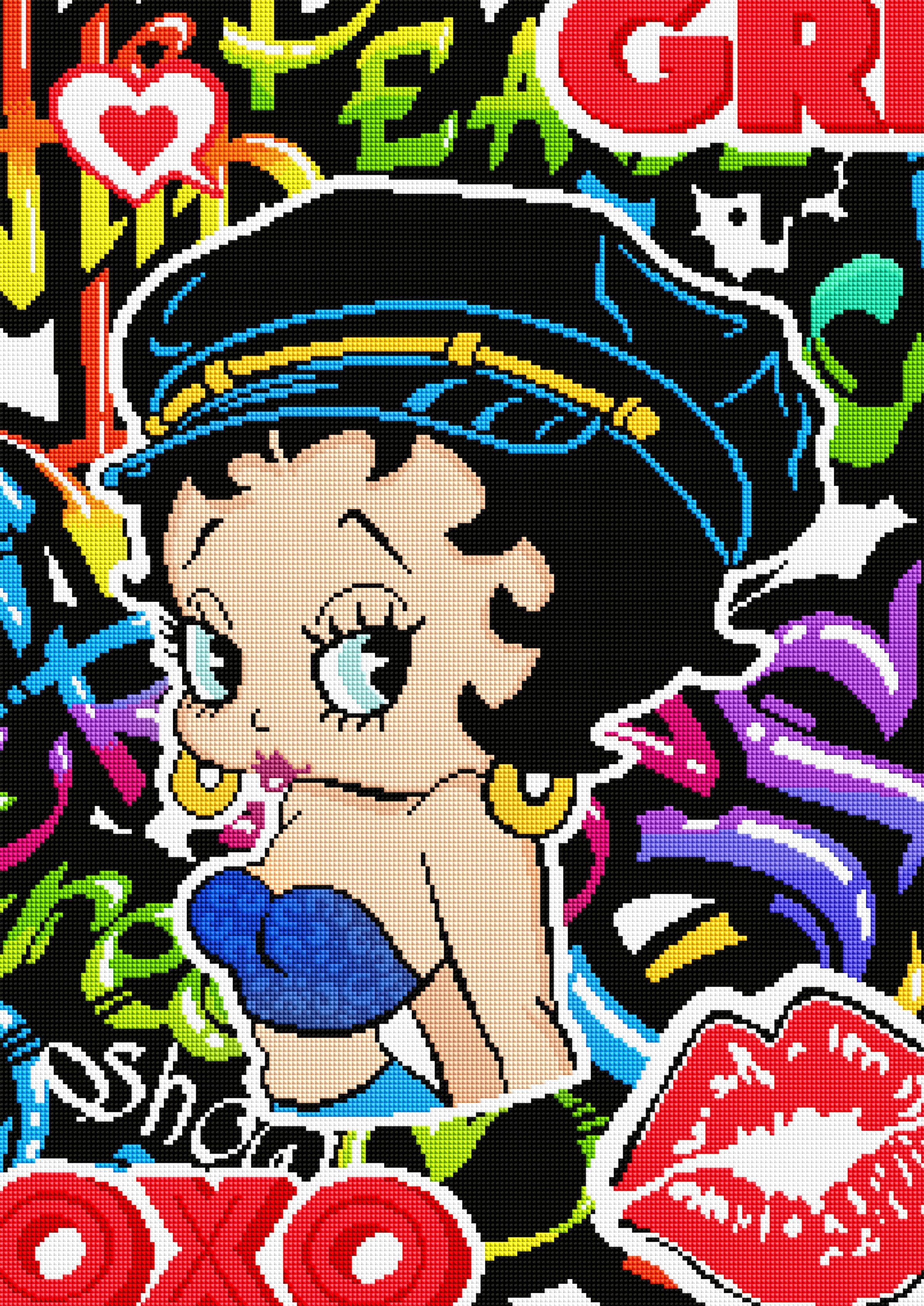 **reserved for Cindy9** Betty authentic Boop - Diamond art club