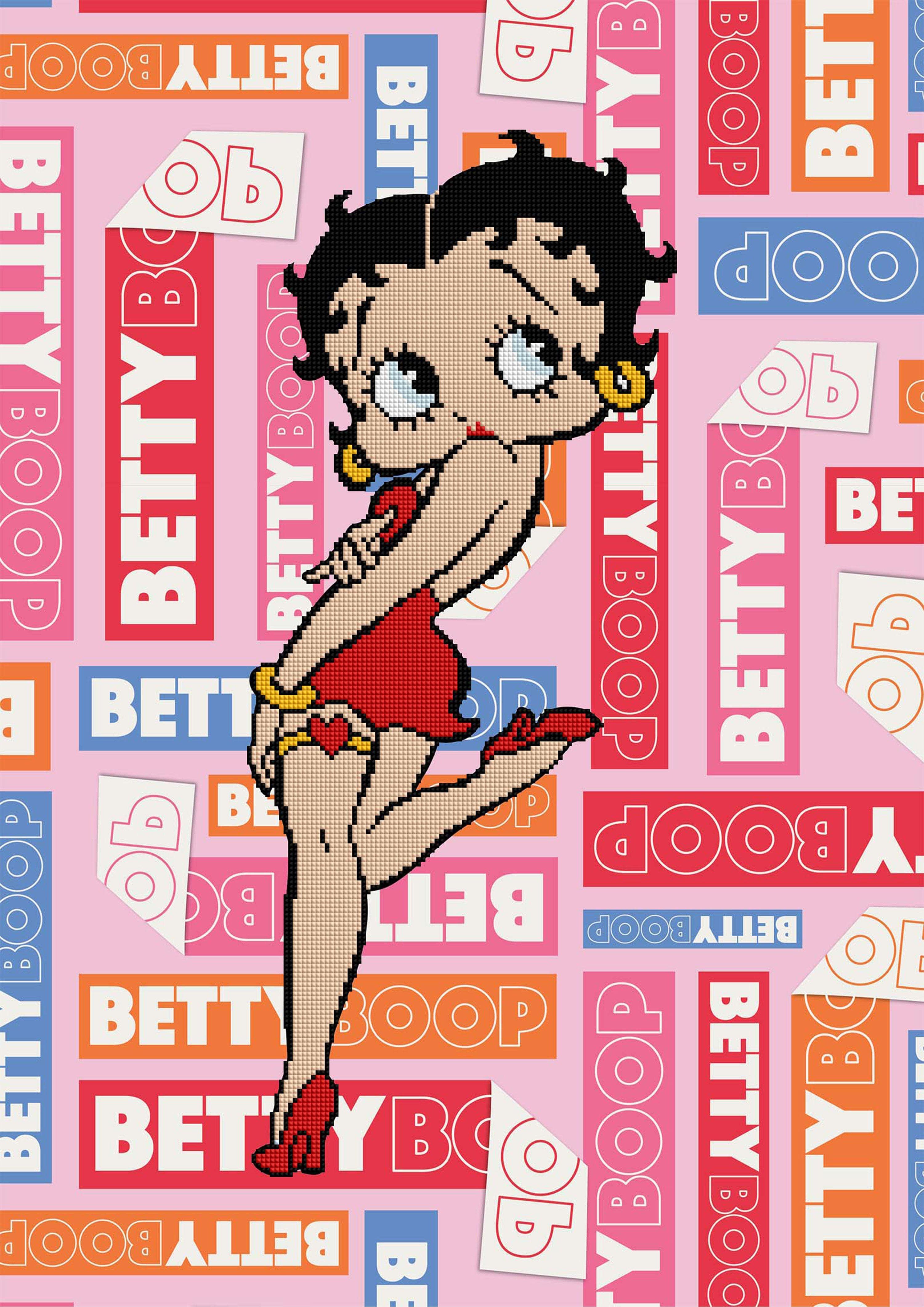 Betty Boop Pose – Diamond Art Club