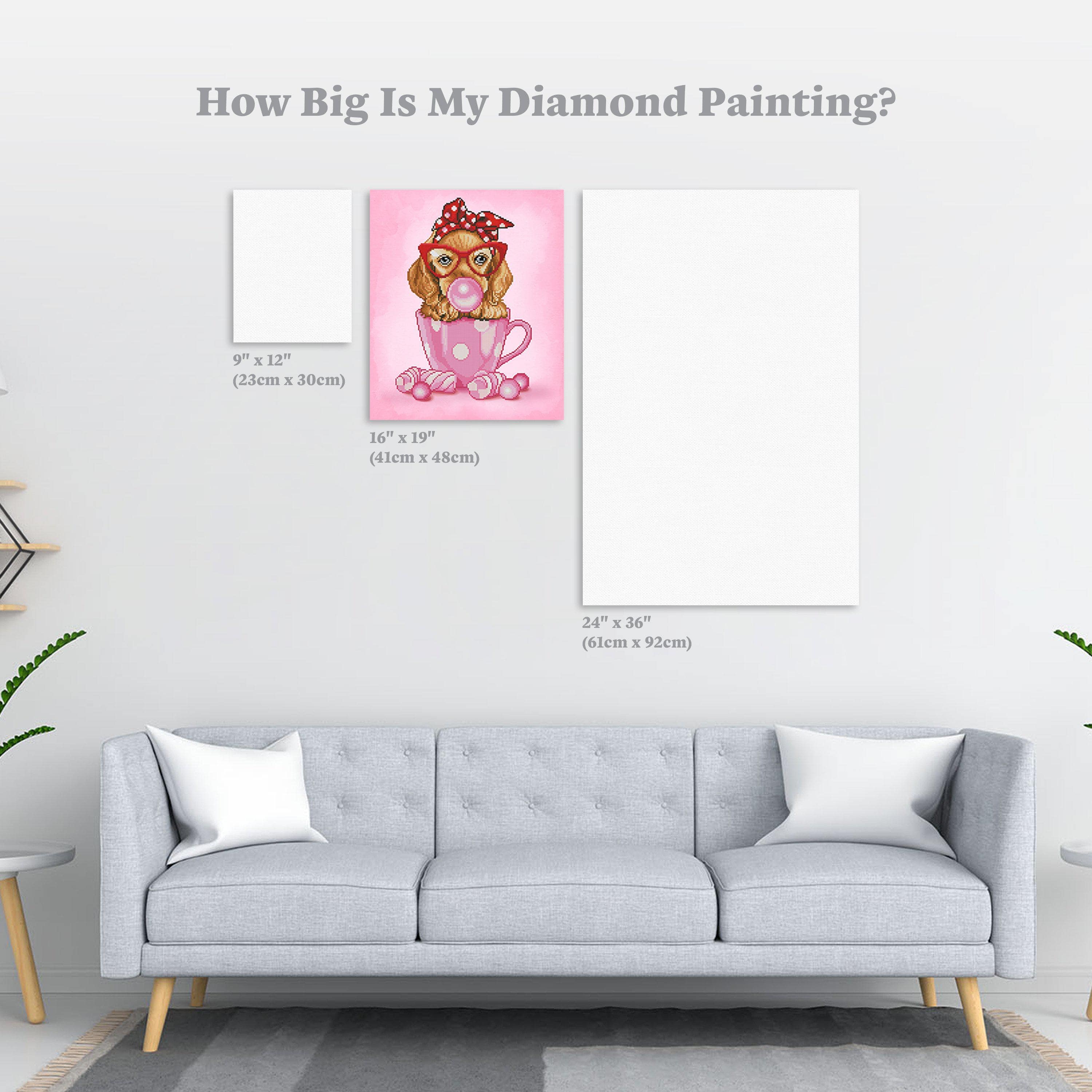 Premium AI Image  Dazzling Diamond Art Frames Adding Sparkle to Your Decor