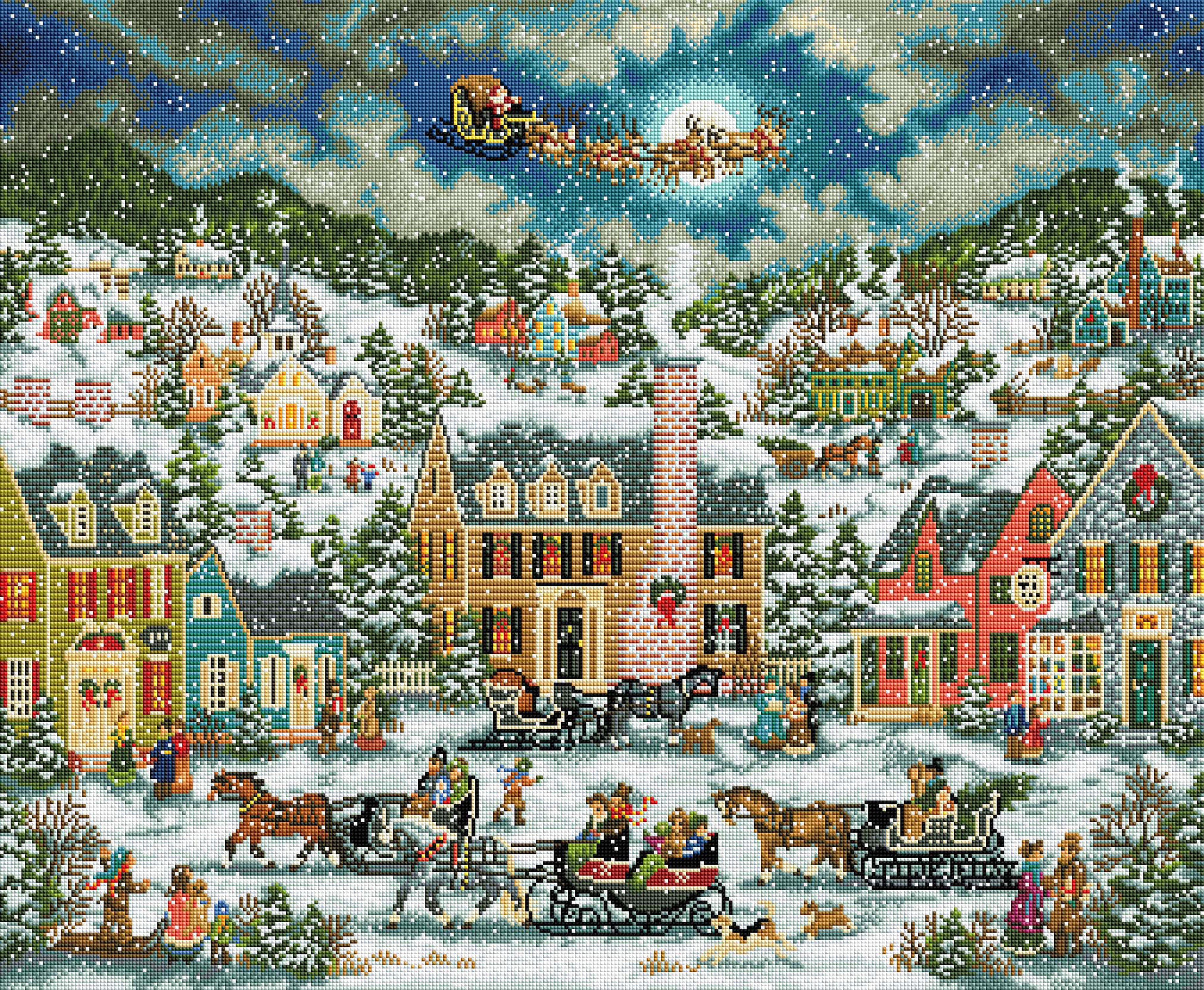 Christmas Eve store Fly-By Limited Edition Diamond Art Club