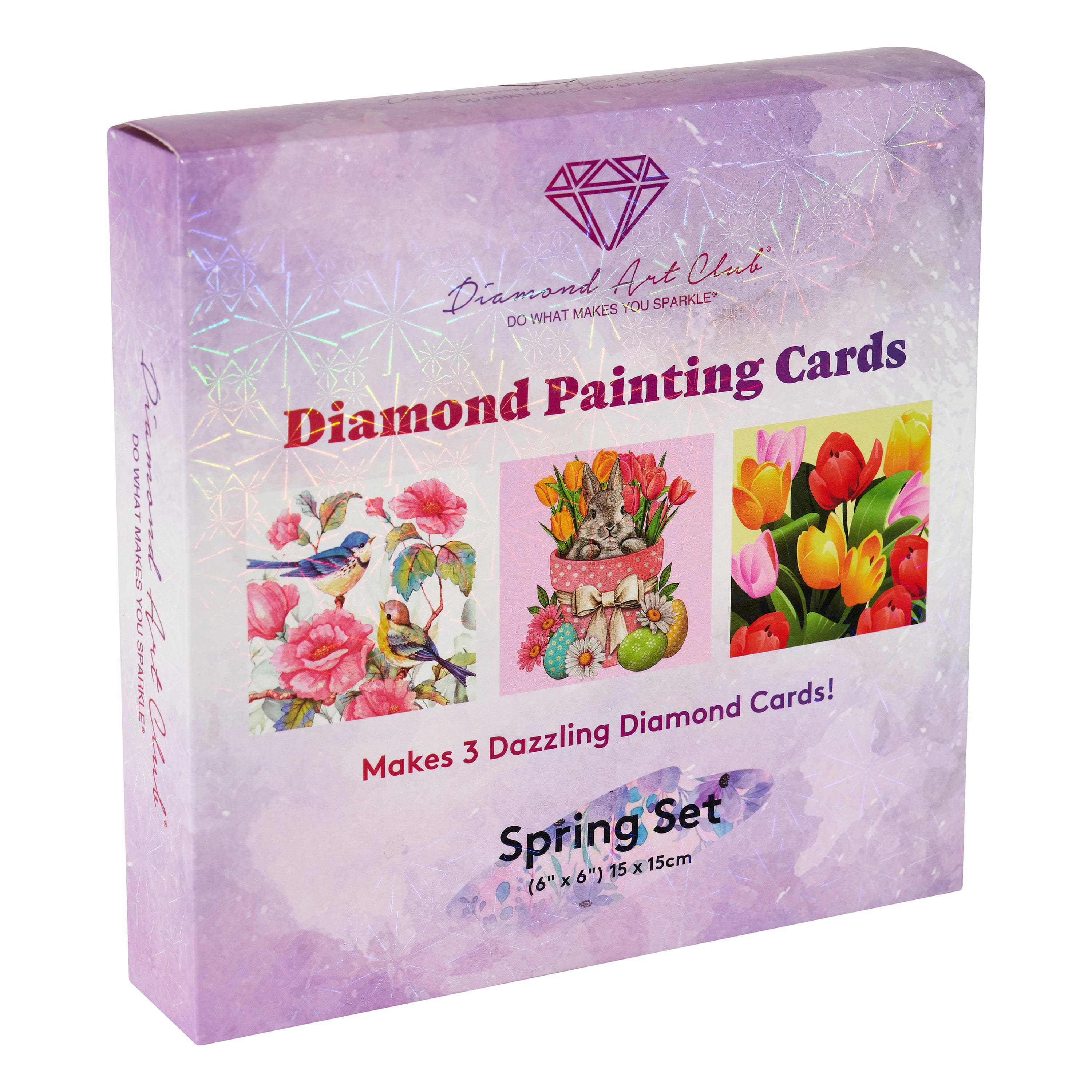 8Pcs Diamond Painting Cards 5d DIY Beautiful And Sincere Elements